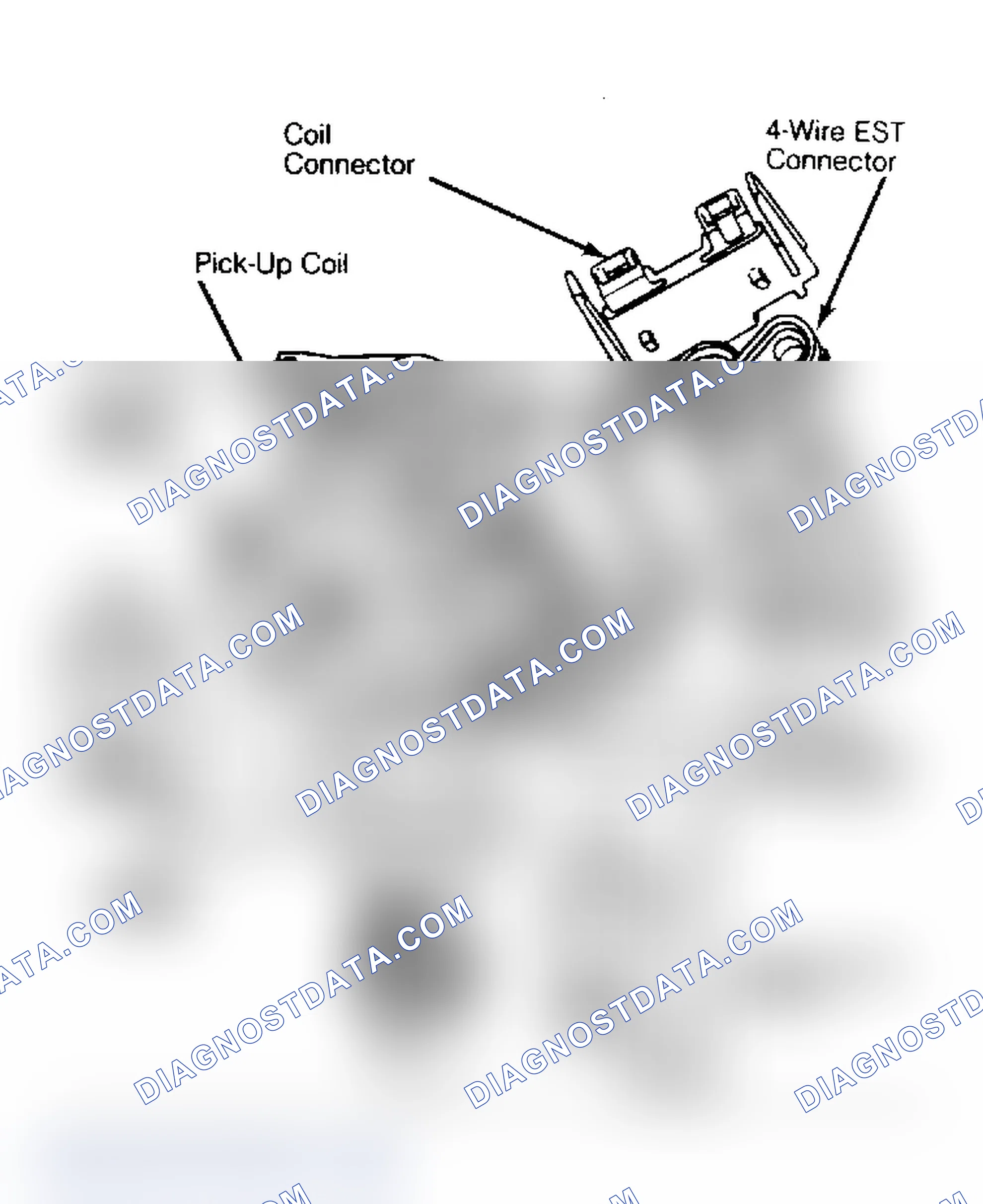 Scheme 16: Distributor Pick-Up Coil Short & Resistance Checks Externally mounted ignition coil.