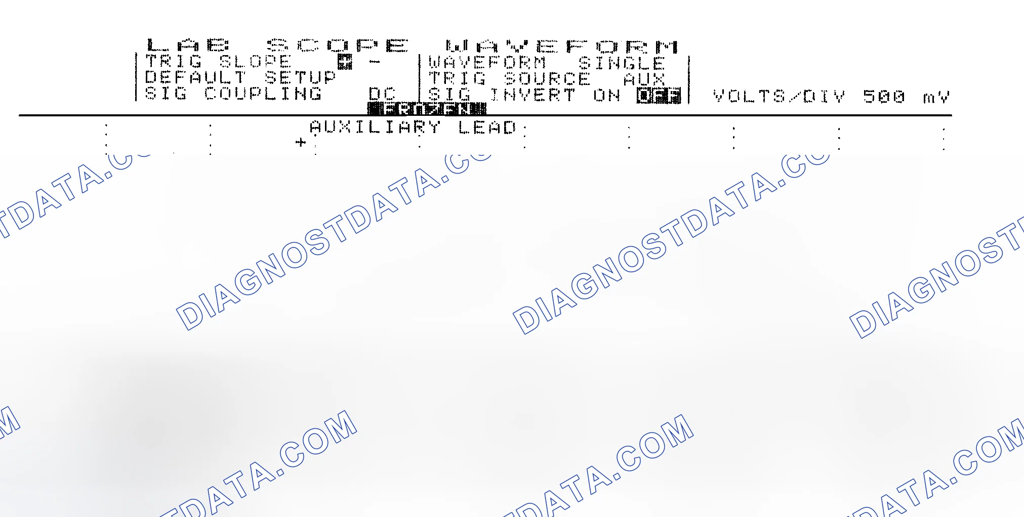 Scheme 14: Single Injector w/Excessive Current Flow - Current Pattern