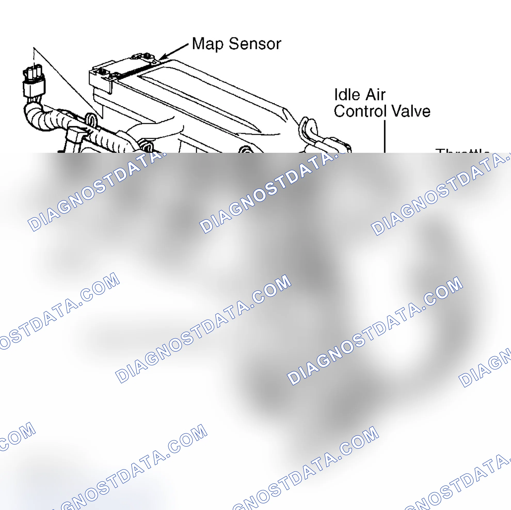 Scheme 53: ENGINE COMPONENT LOCATIONS (1.9L VIN 7 & 8 - SATURN)