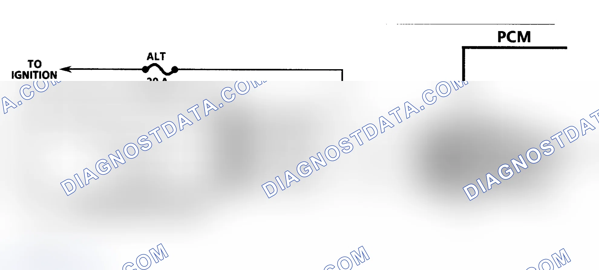 Scheme 523: DTC 71 Schematic ("P" Series) Set/Coast Switch Fault (Models With PCM)