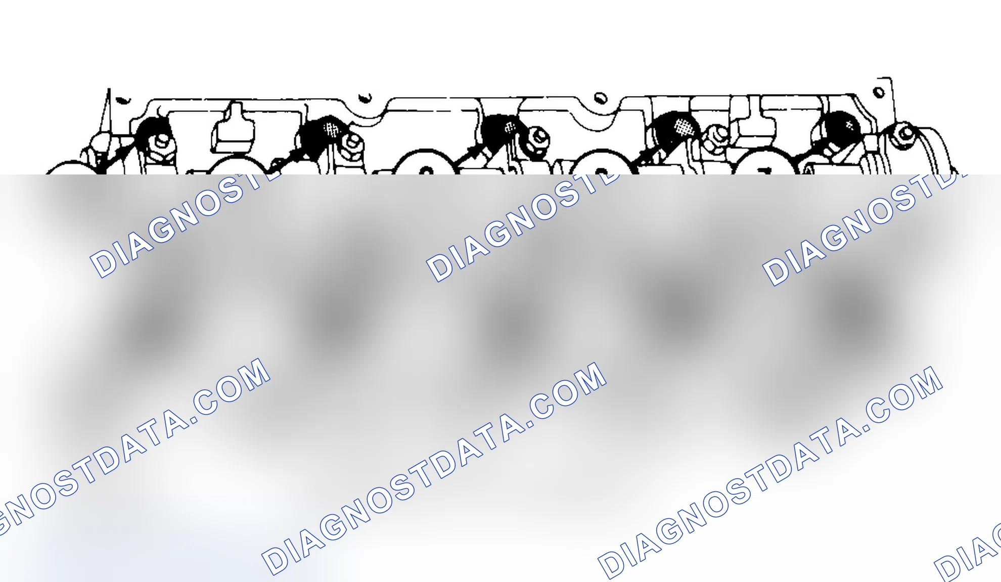 Scheme 3: Typical Cylinder Head Tightening or Loosening Sequence