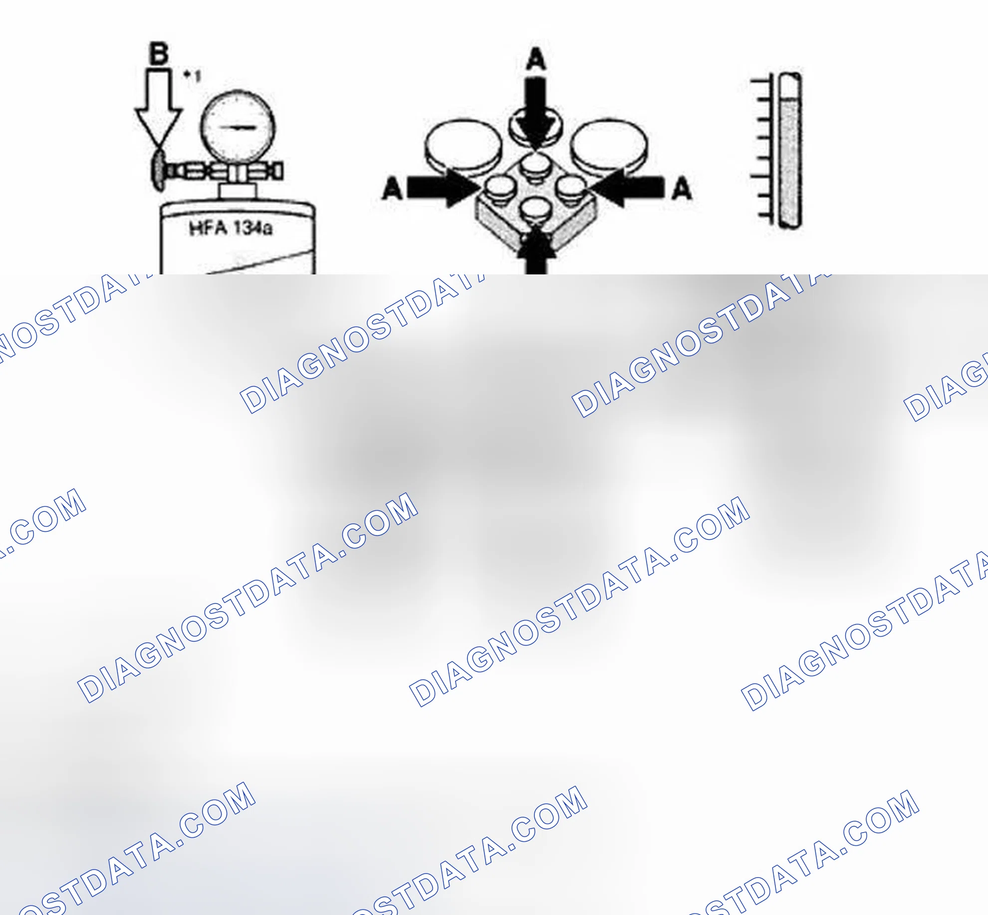Scheme 56: Draining off old refrigerant oil