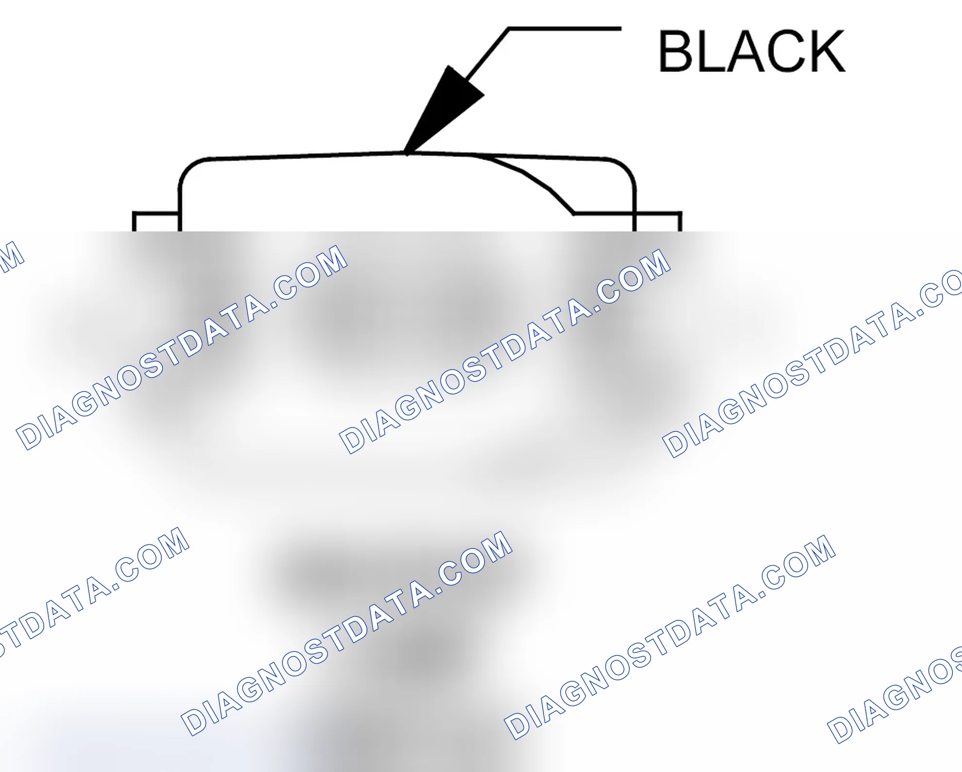 Scheme 53: Backup Lamp Switch Connector End View