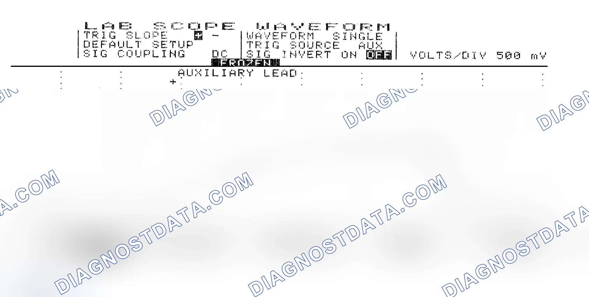 Scheme 14: Single Injector w/Excessive Current Flow - Current Pattern