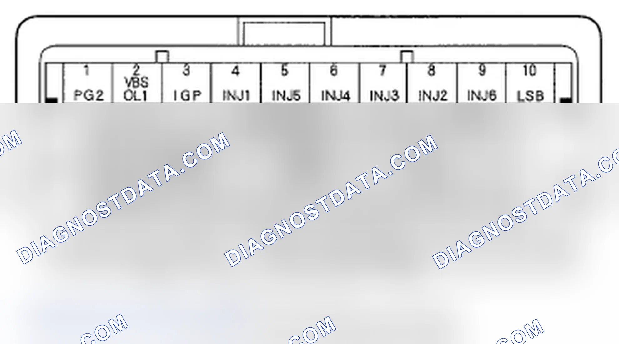 Scheme 200: PCM Inputs and Outputs at Connector B (delta) (49P)