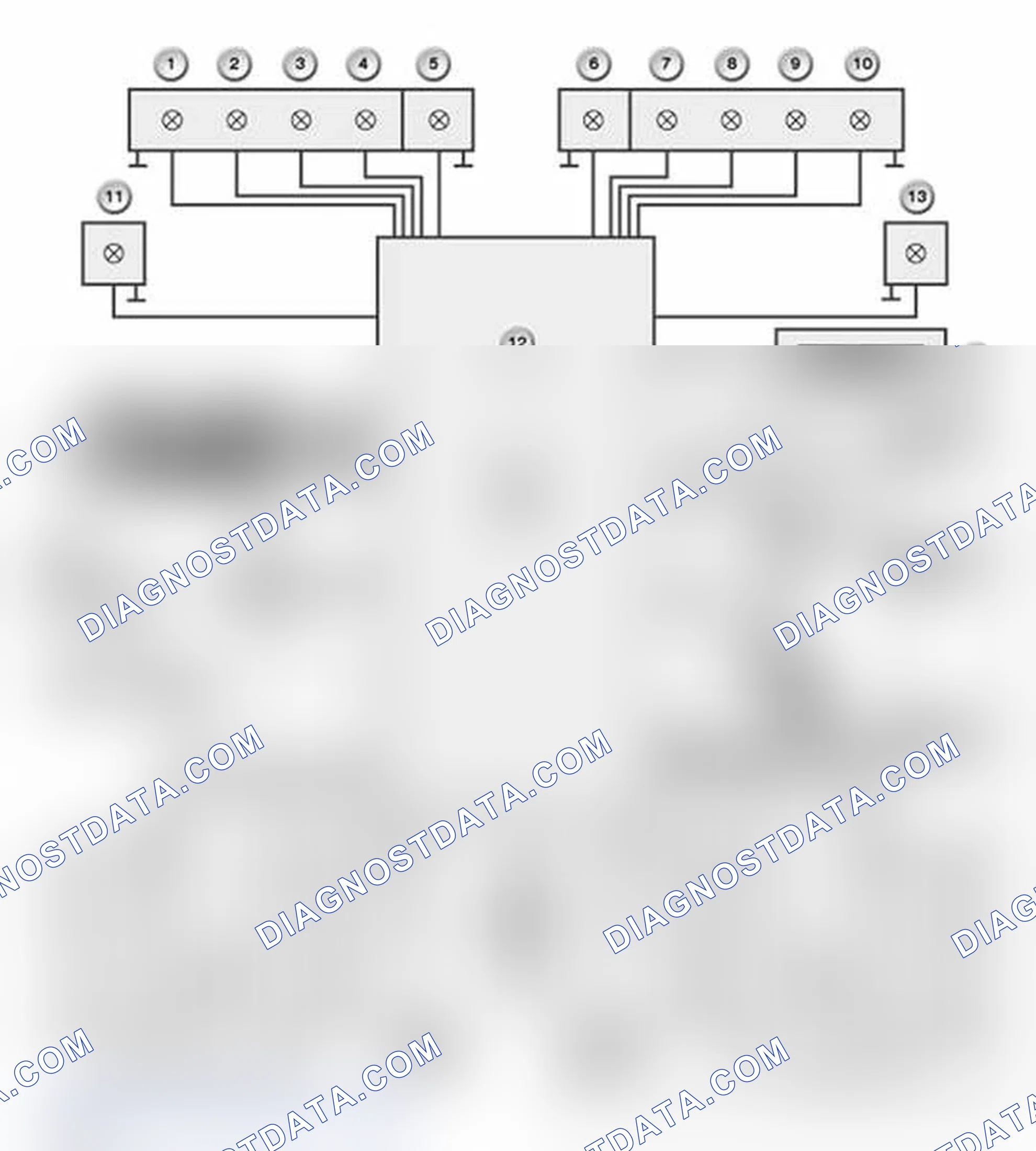 Scheme 67: Overview Of Footwell Module And Lighting