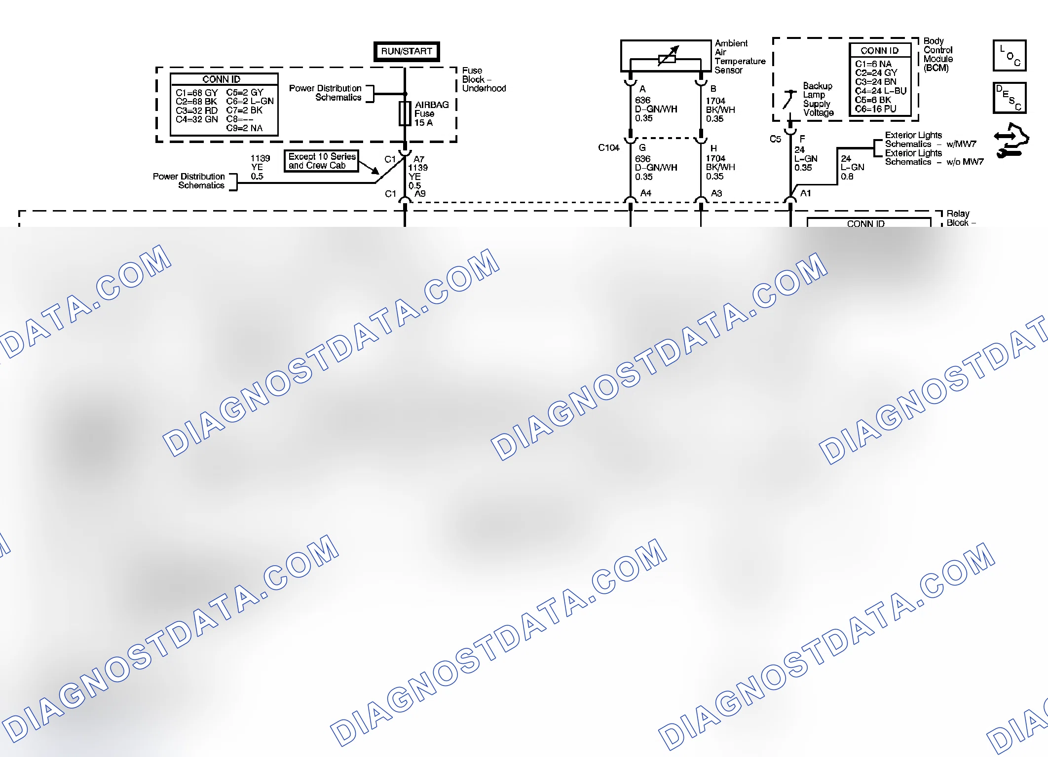 Scheme 1: Inside Rearview Mirror Schematics