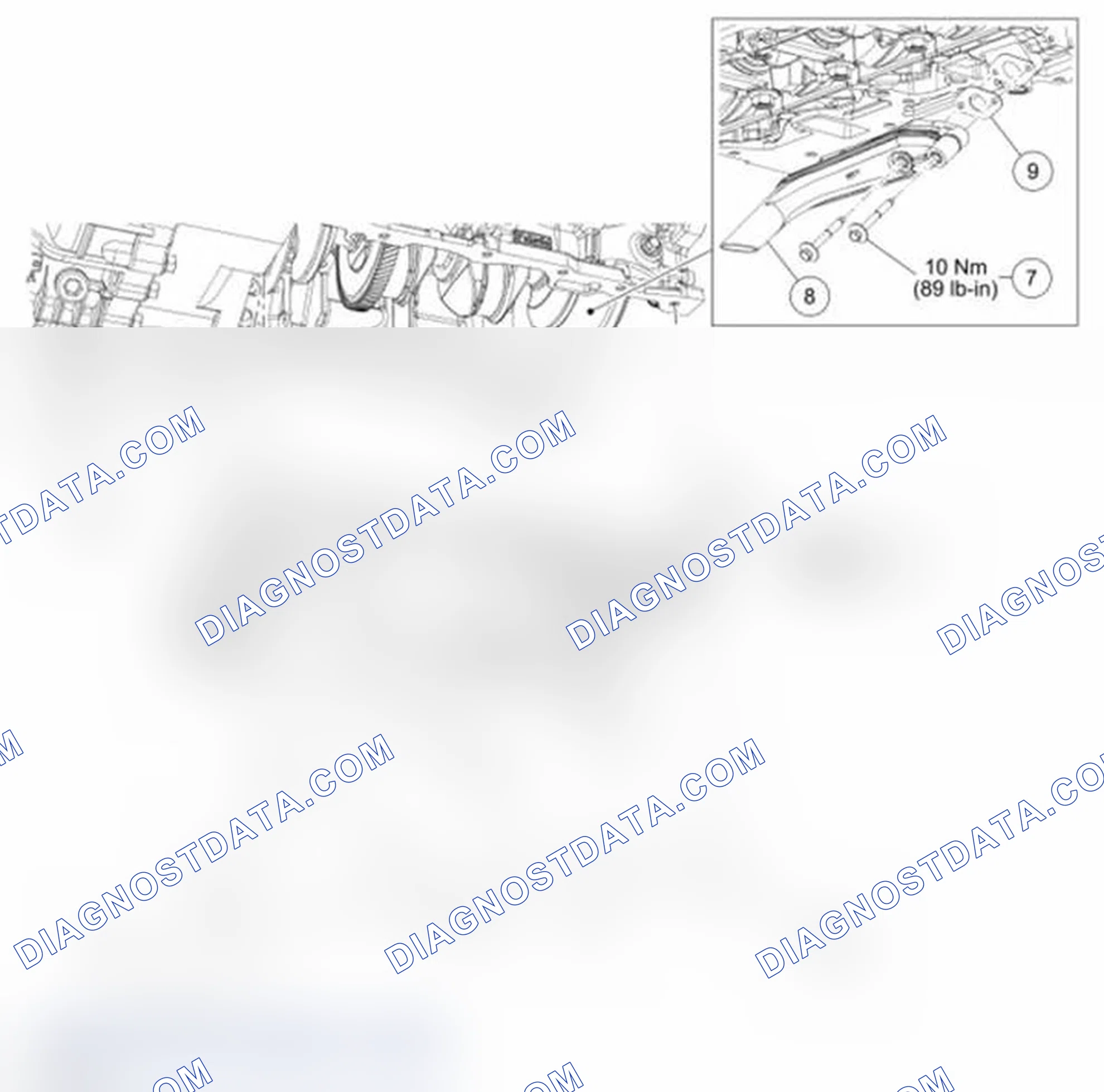 Scheme 1162: Oil Pan, Oil Pump Screen and Pickup Tube