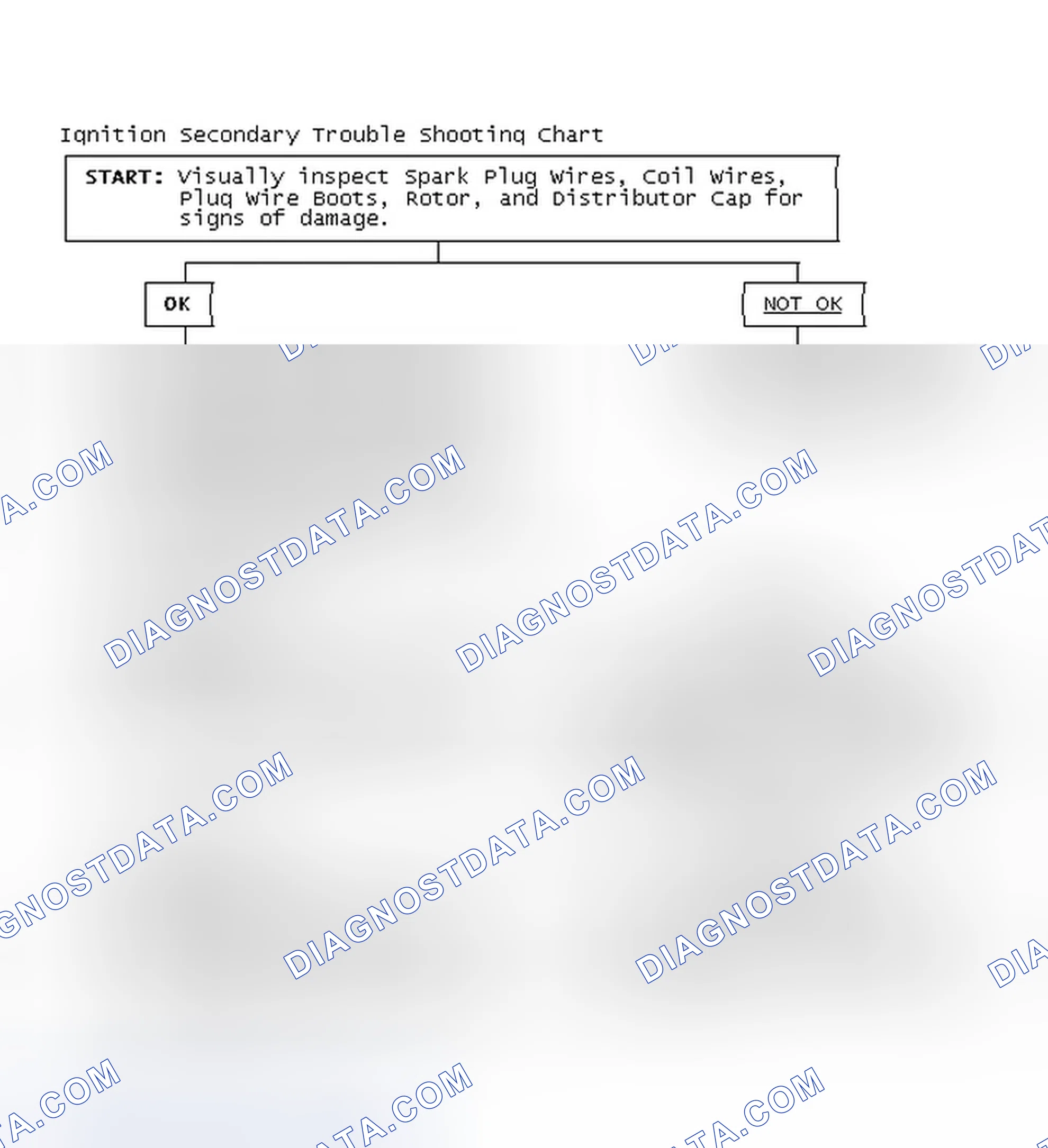Scheme 1: Ignition Secondary Trouble Shooting Chart
