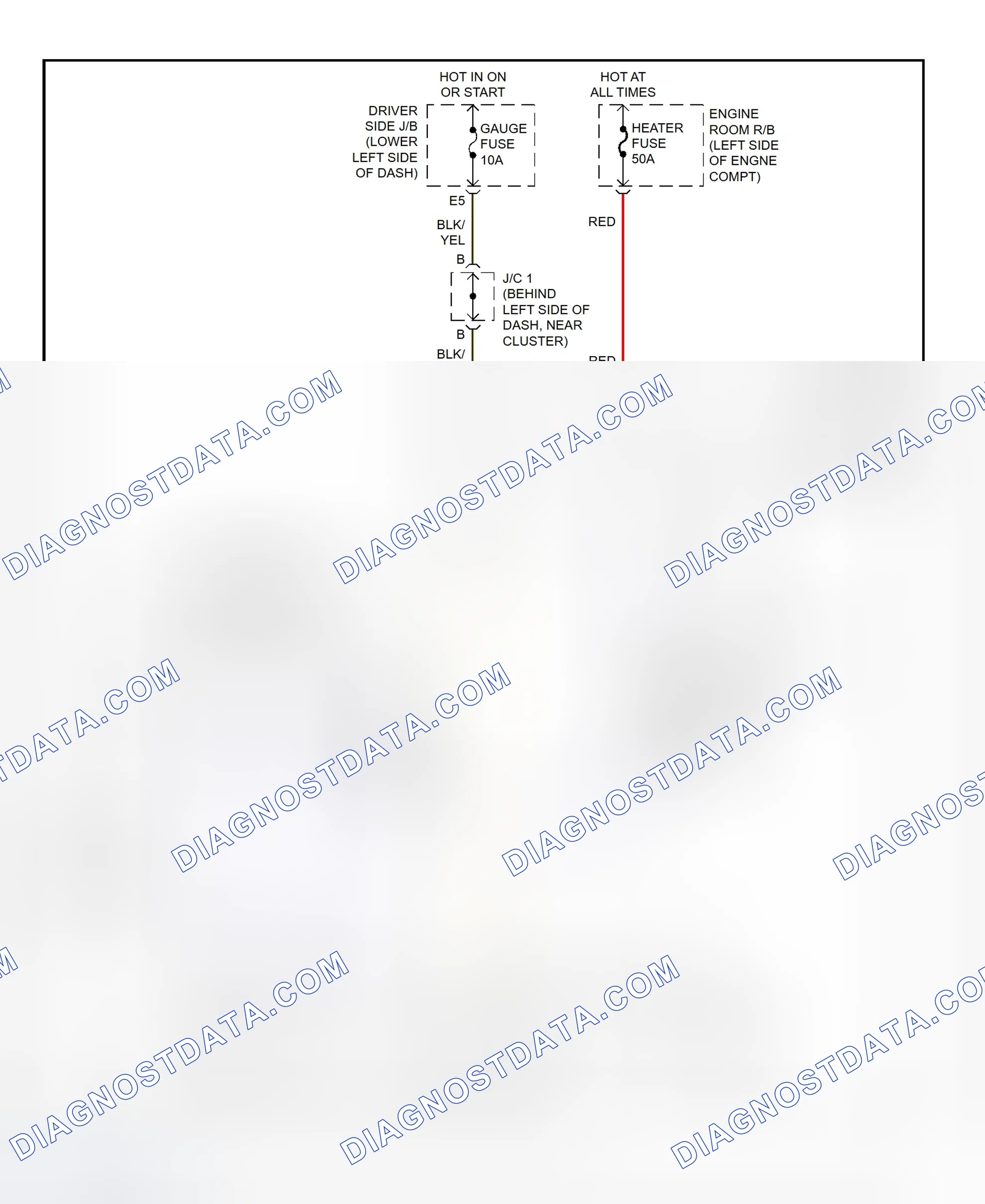 Scheme 8: Heater System Wiring Diagram (2000-01 Tundra)