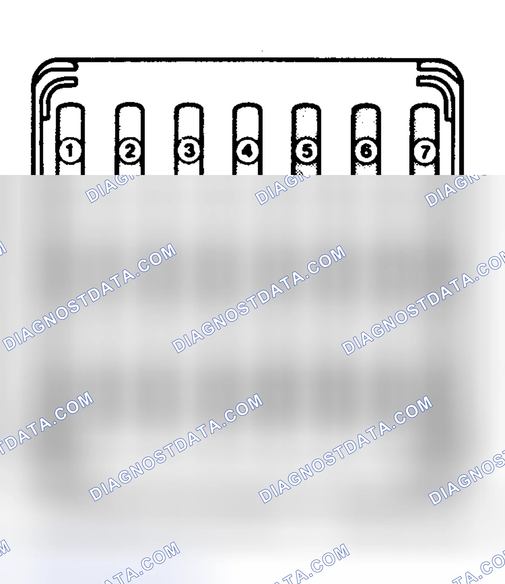 Scheme 1: FUSE PANEL LOCATION - IMPREZA
