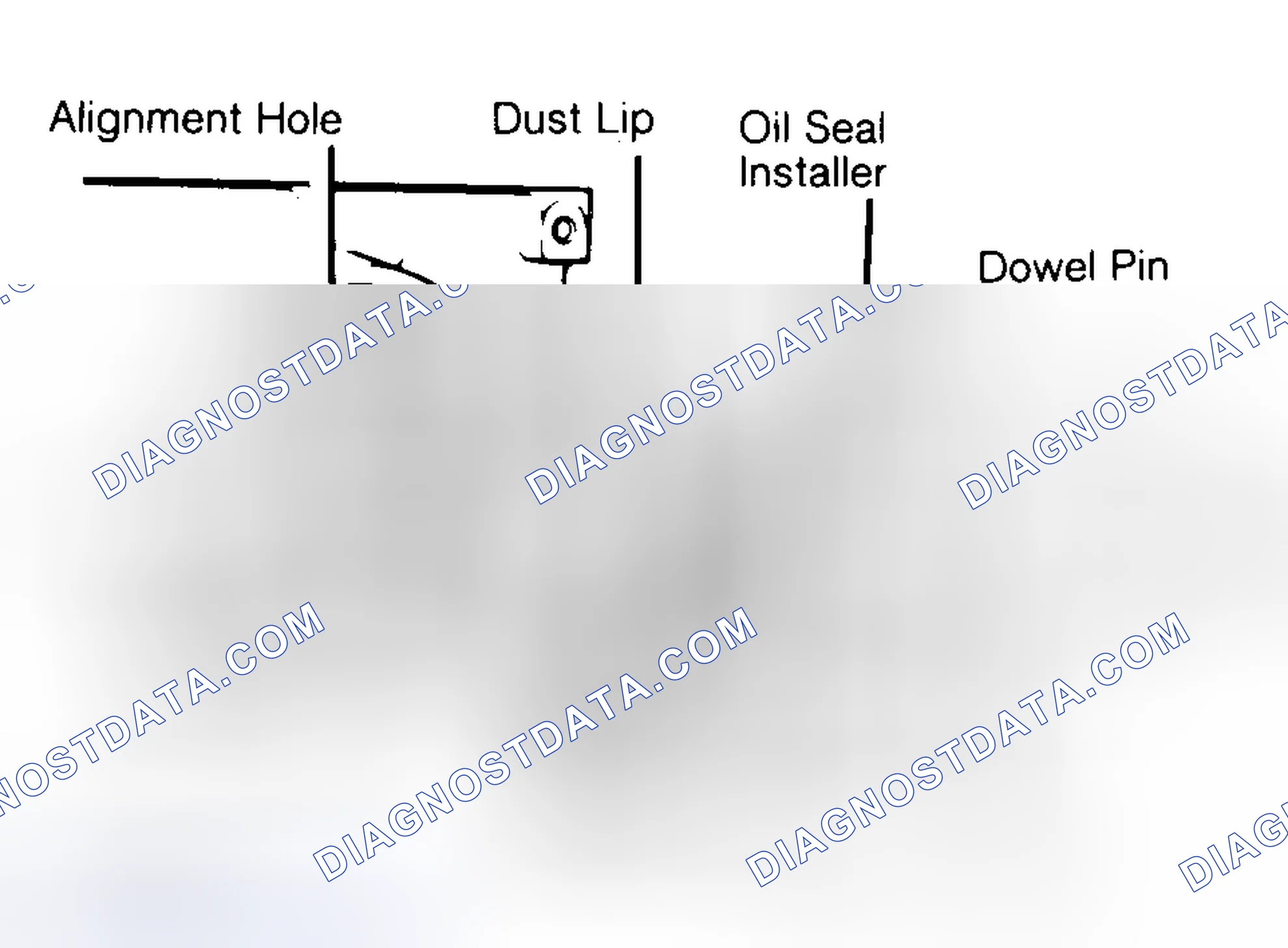Scheme 10: Installing Typical One-Piece Oil Seal