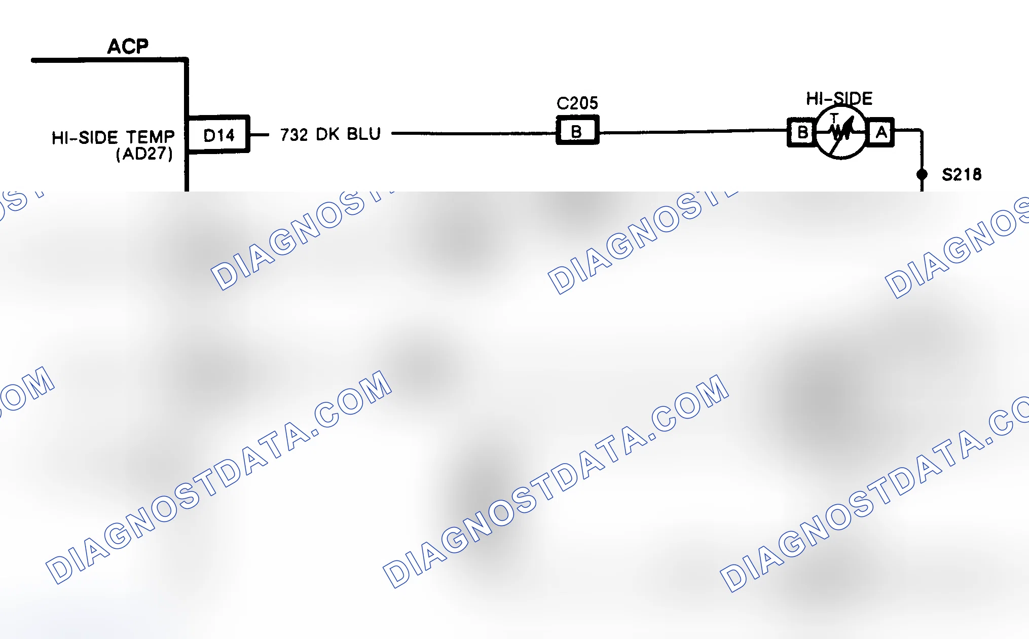 Scheme 37: ACP CODE A049, HVAC - HIGH-SIDE TEMPERATURE TOO HIGH