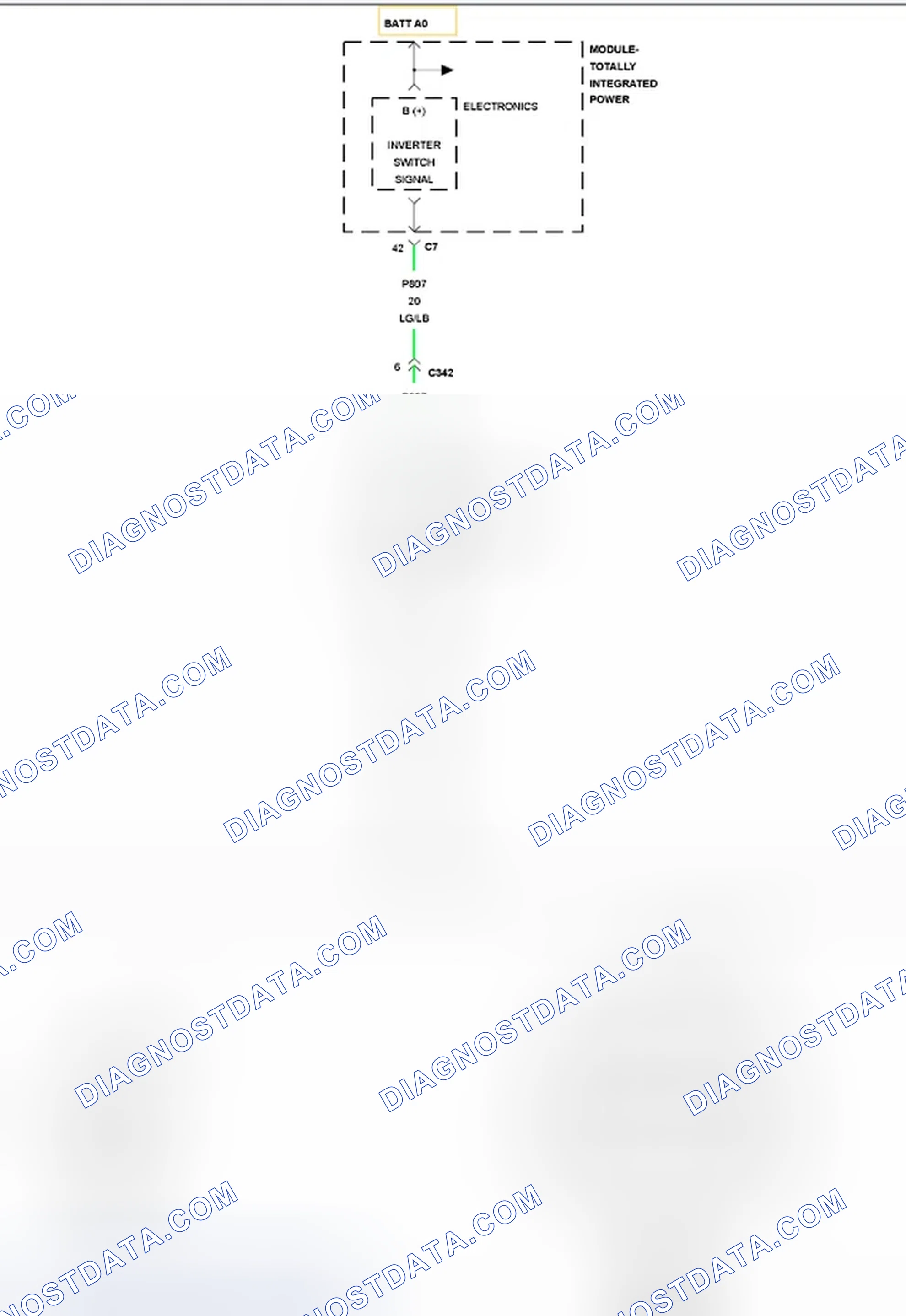 Scheme 373: P129E-INVERTER CONTROL CIRCUIT OVERCURRENT