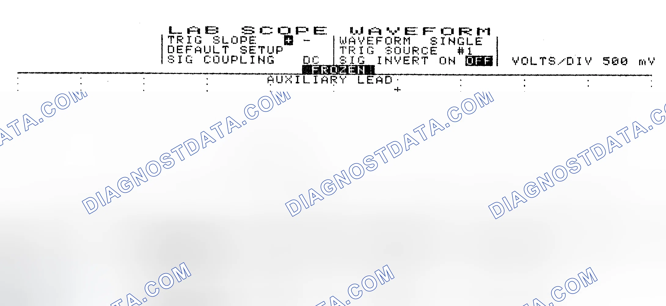 Scheme 10: Single Injector w/Excessive Current Flow - Current Pattern