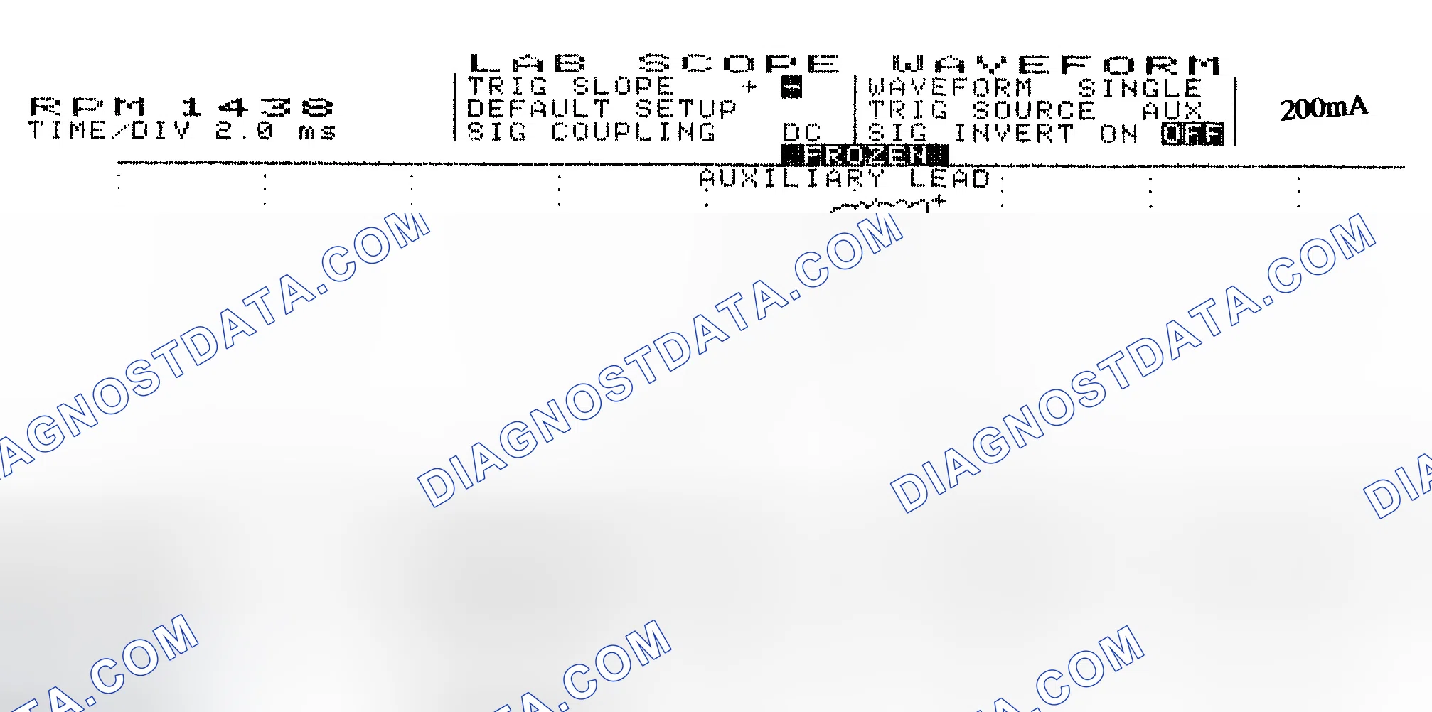 Scheme 15: Single Injector w/Normal Current Flow - Current Pattern