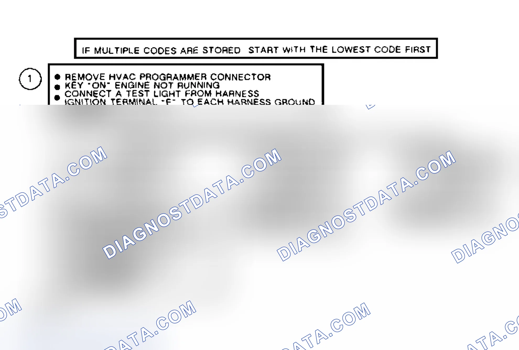 Scheme 155: Code B337, Flow Chart Loss Of HVAC Programmer Data