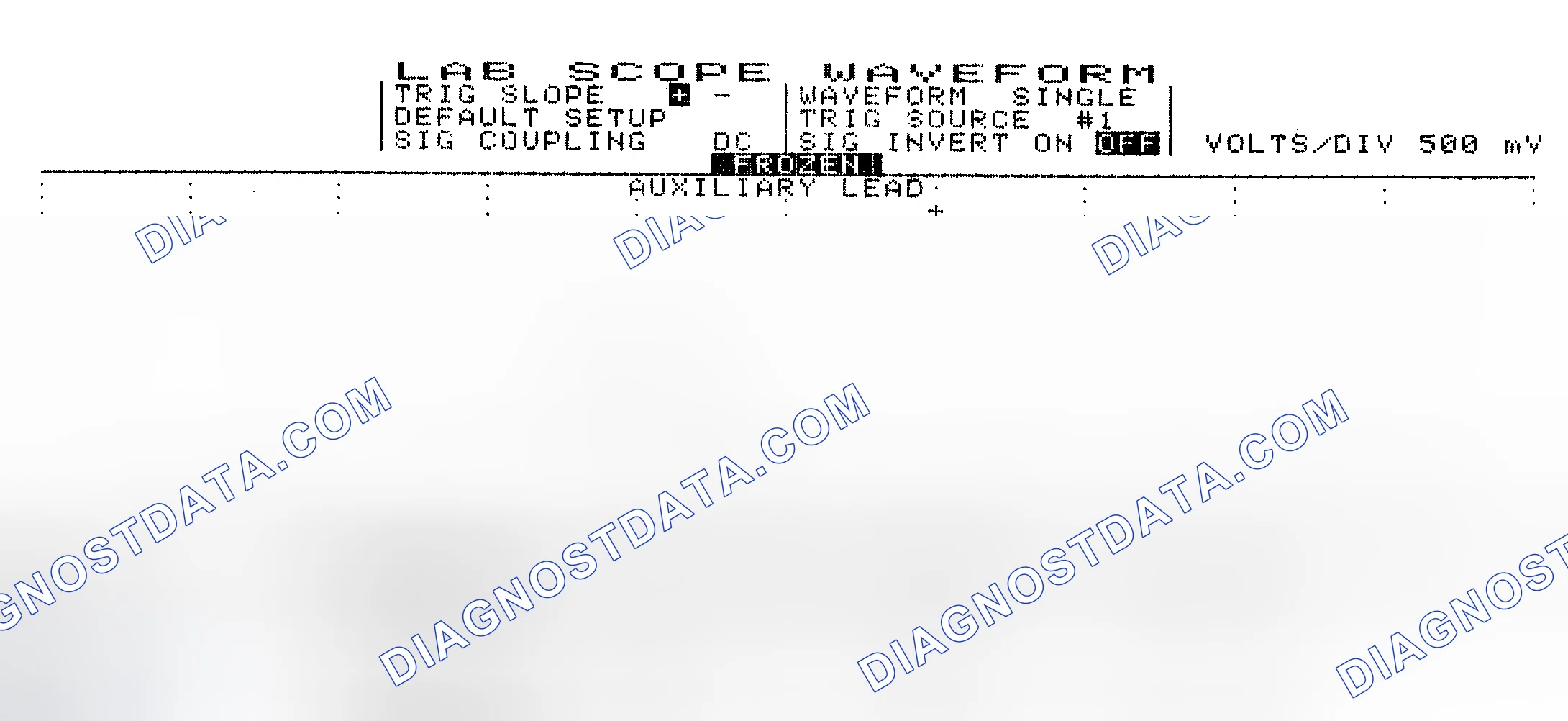Scheme 10: Single Injector w/Excessive Current Flow - Current Pattern