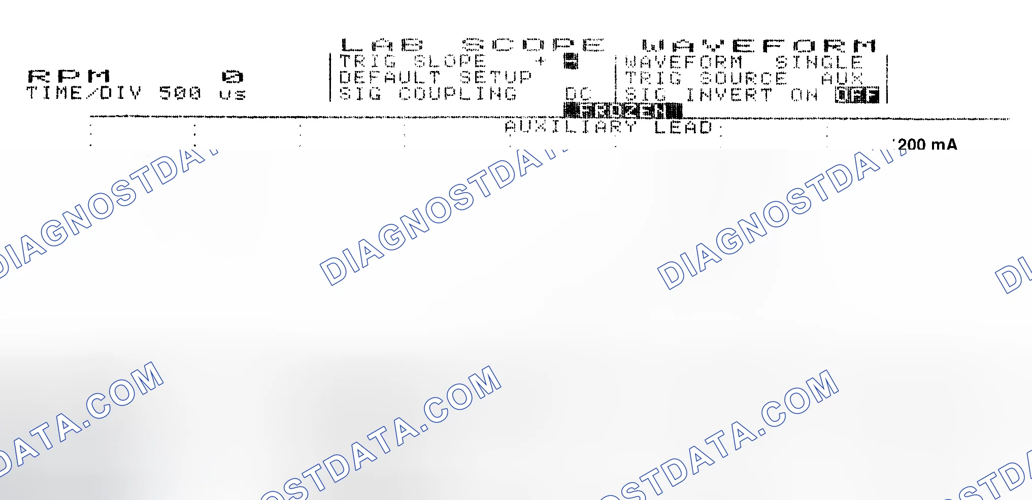 Scheme 17: Single Injector w/Normal Current Flow - Current Pattern