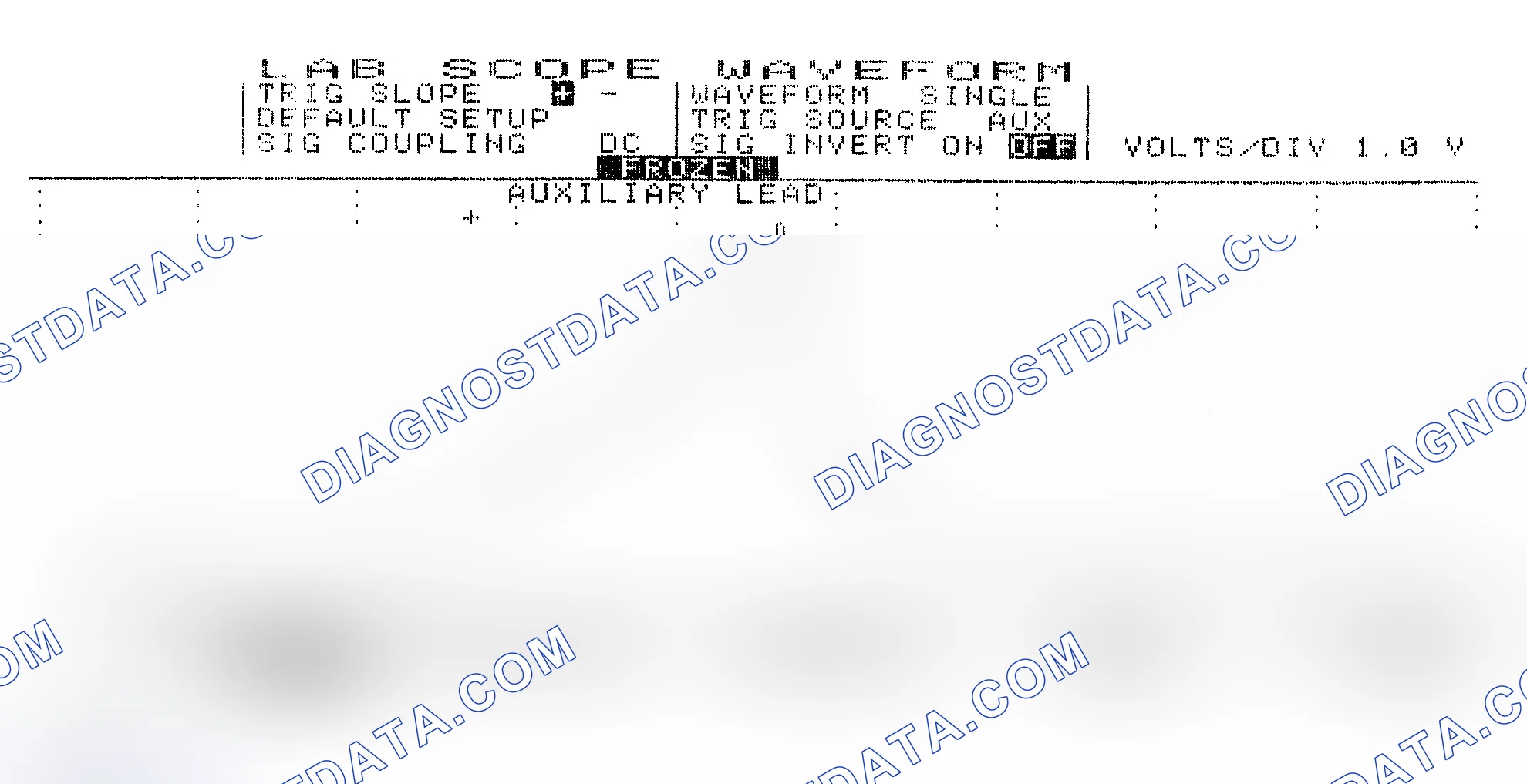 Scheme 19: Single Injector w/Excessive Current Flow - Current Pattern