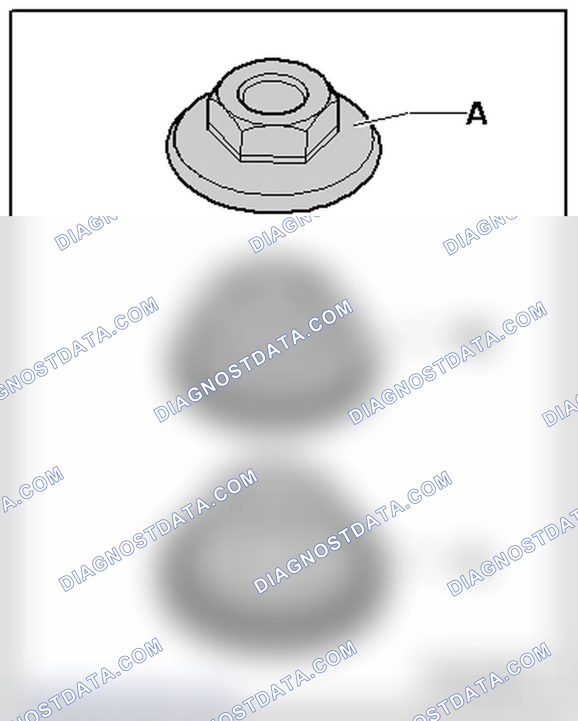 Scheme 11: NUT VERSIONS FOR THE TIE ROD BALL JOINT BRACKET