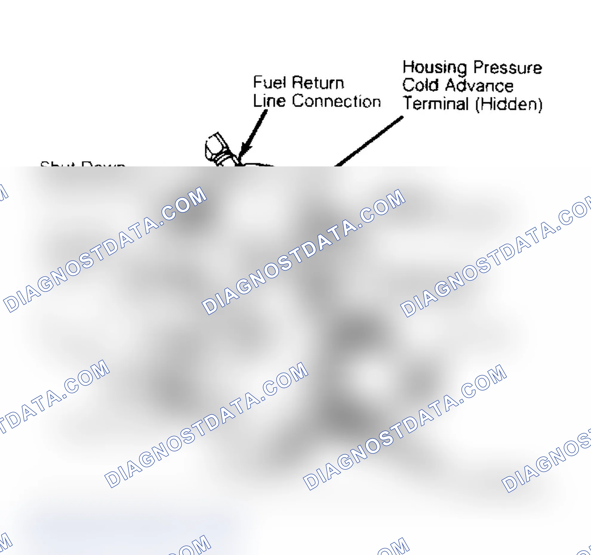 Scheme 185: DIESEL INJECTION PUMP