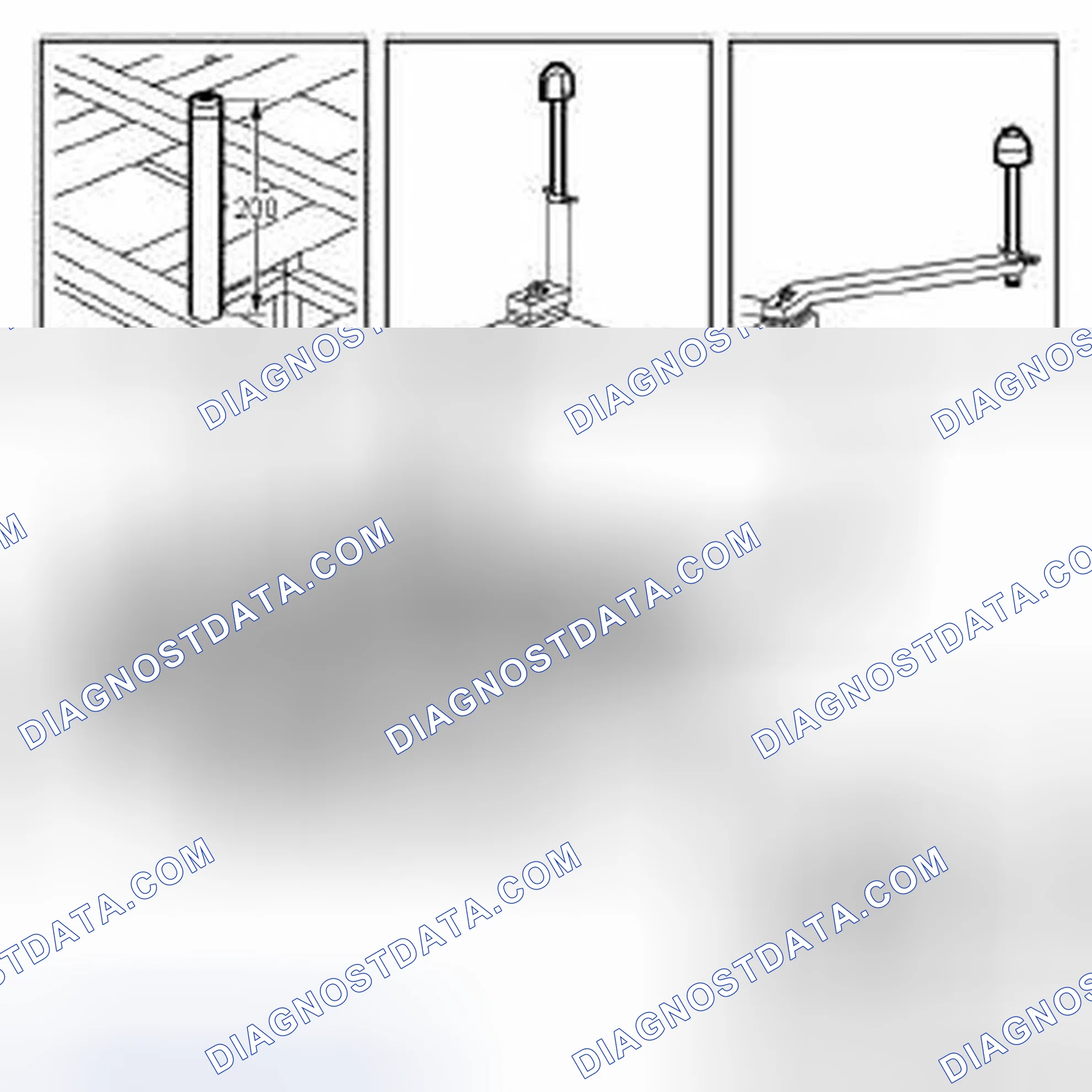 Scheme 311: Fitting, Removal/Fitting Tool, Subframe