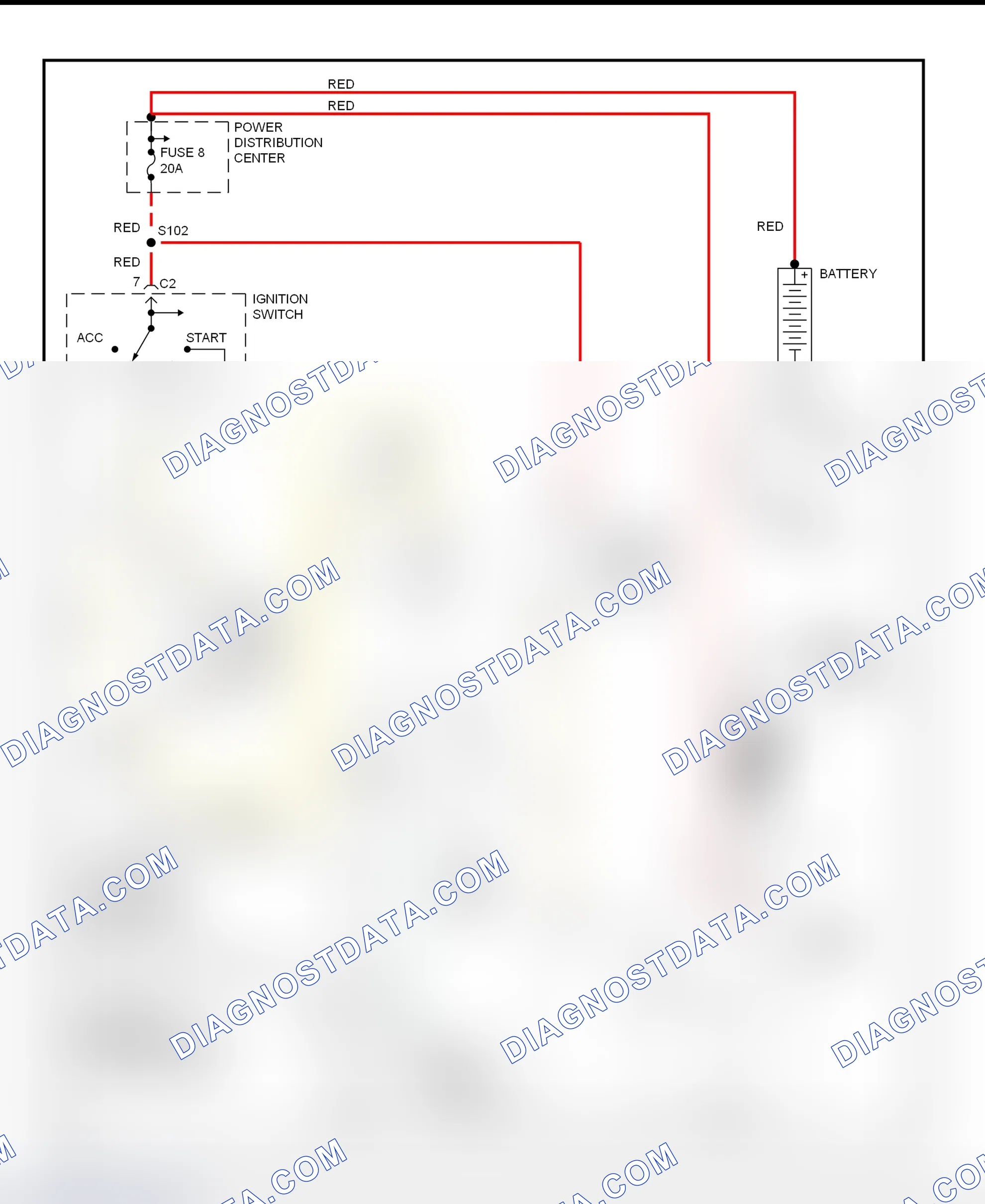 Scheme 1: Starting System Wiring Diagram (Breeze, Cirrus & Stratus)