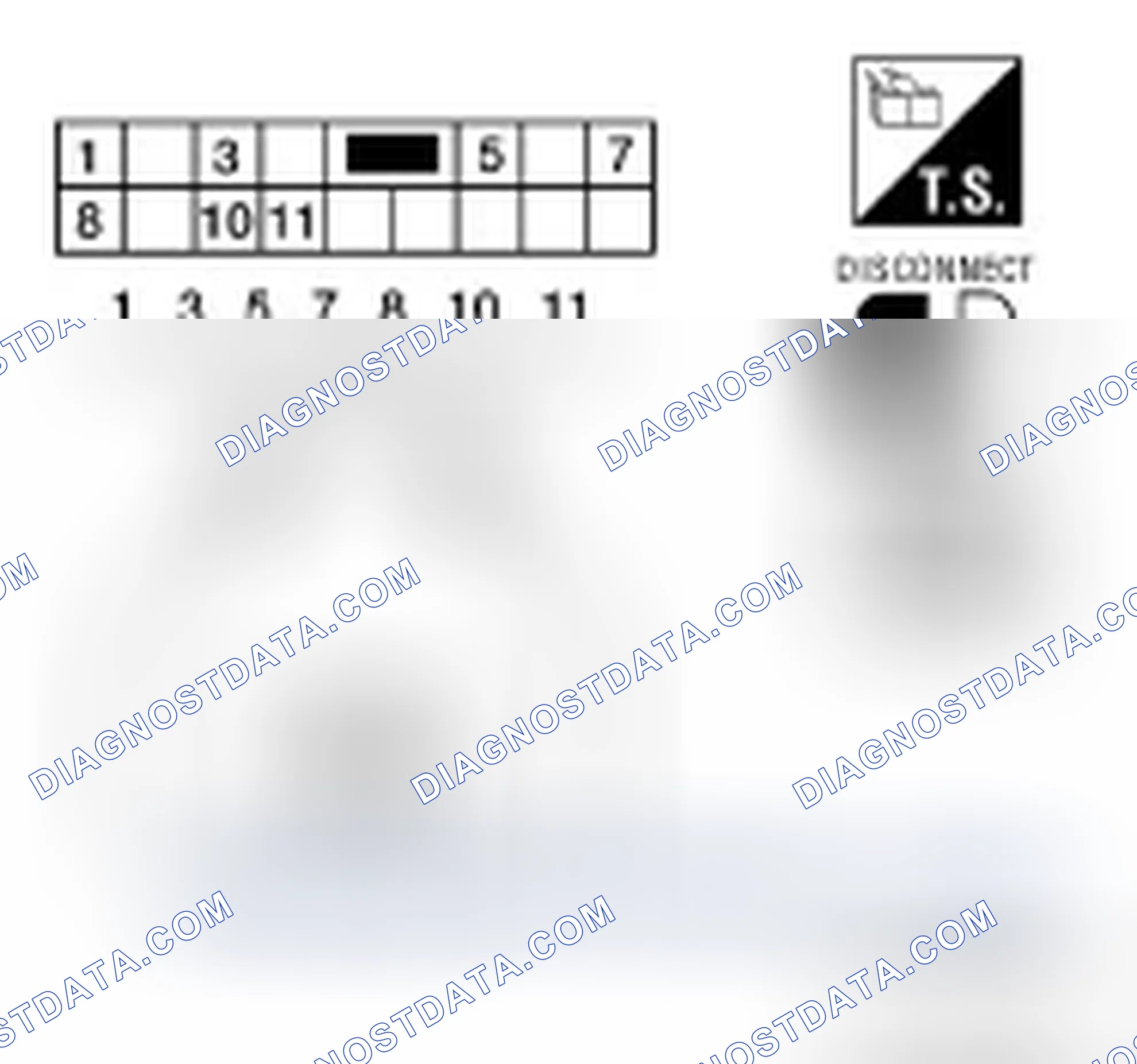 Scheme 22: POWER WINDOW MAIN SWITCH : Component Inspection