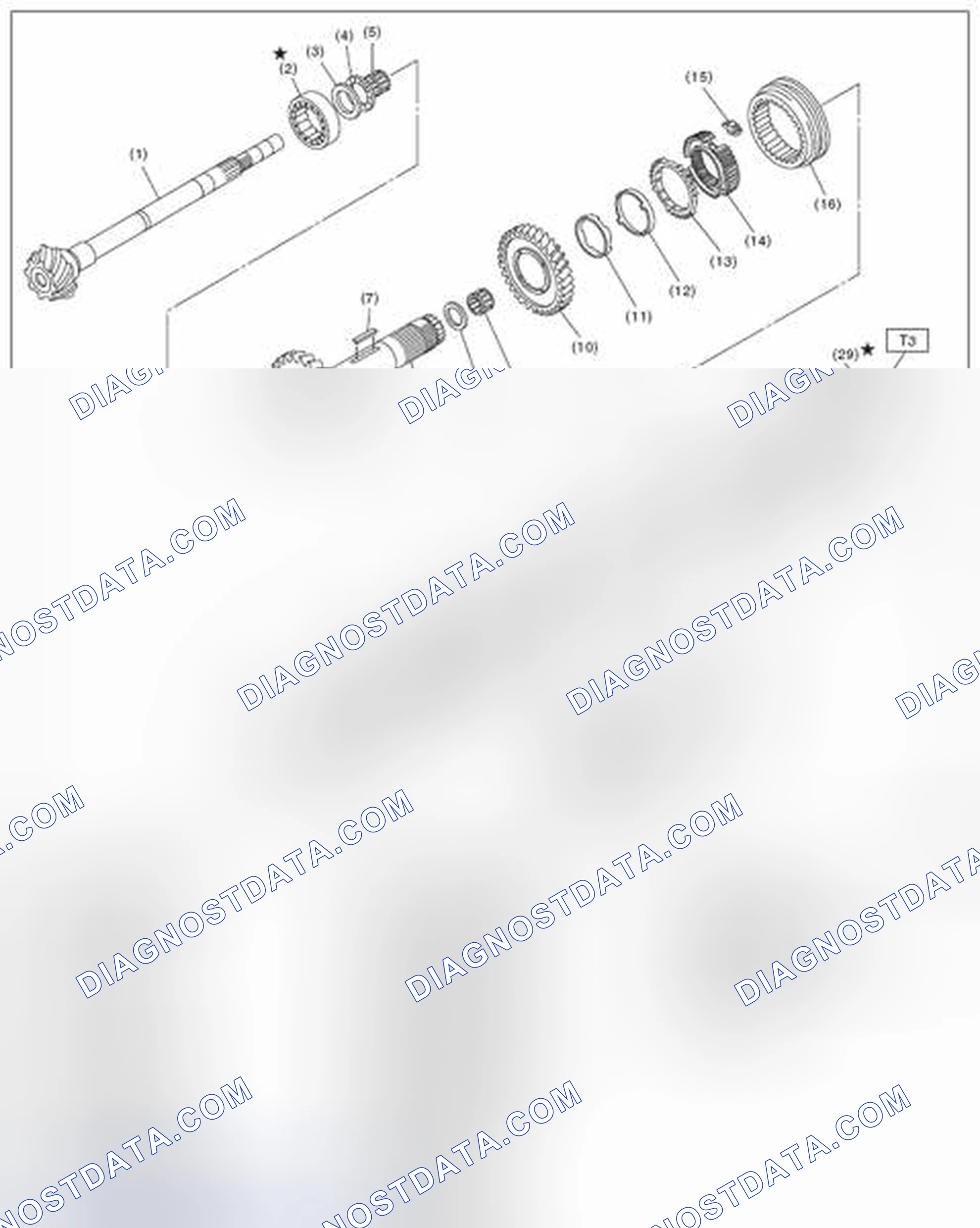 Scheme 20: DRIVE PINION ASSEMBLY