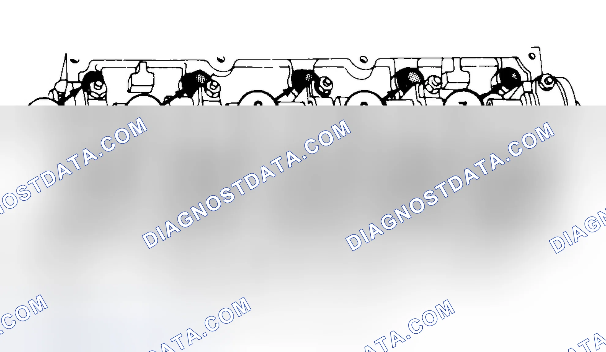 Scheme 7: Typical Cylinder Head Tightening or Loosening Sequence