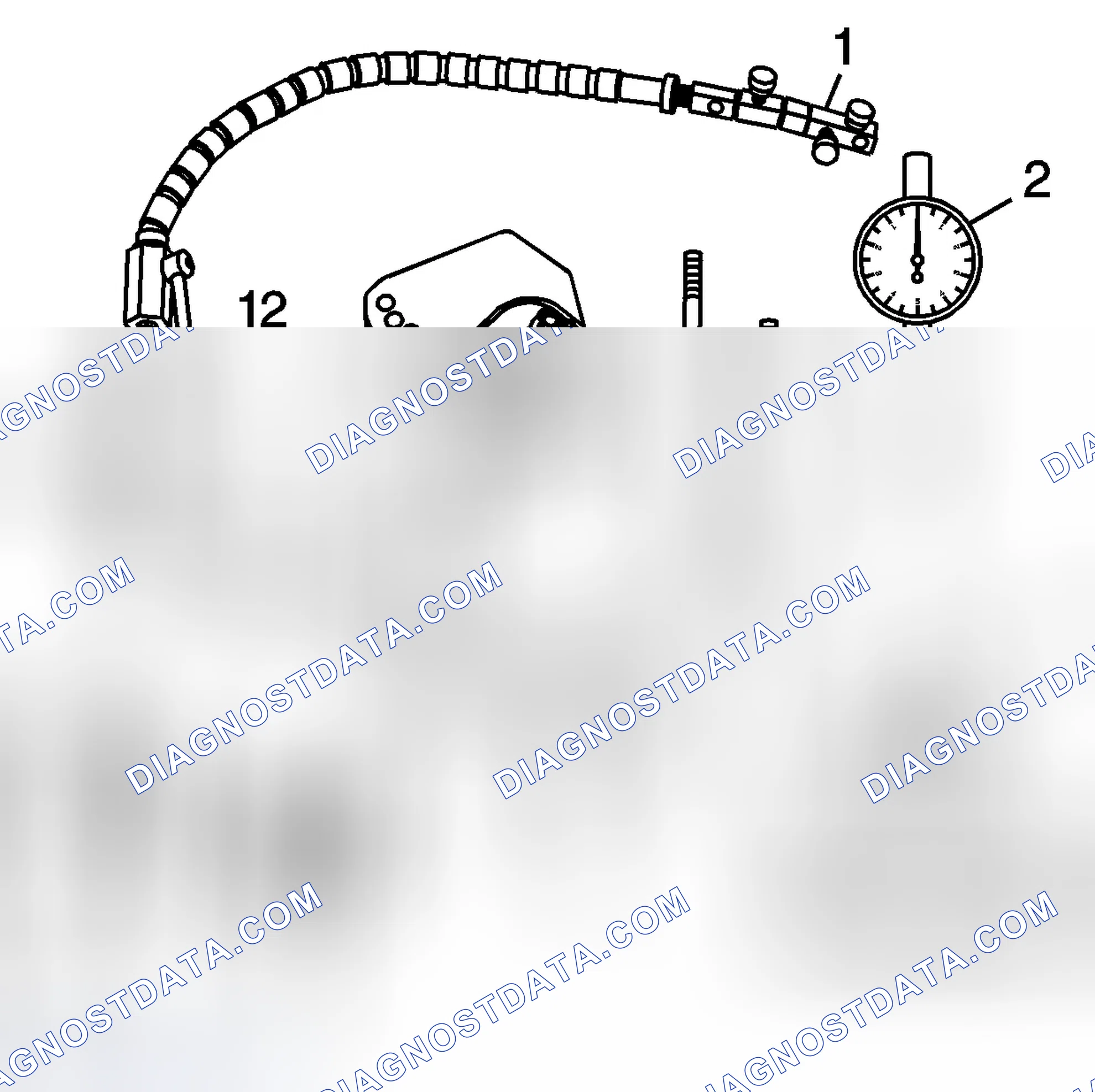 Scheme 29: Measuring Connecting Rod Bearing Clearance - Using J 43690/J 43690-100