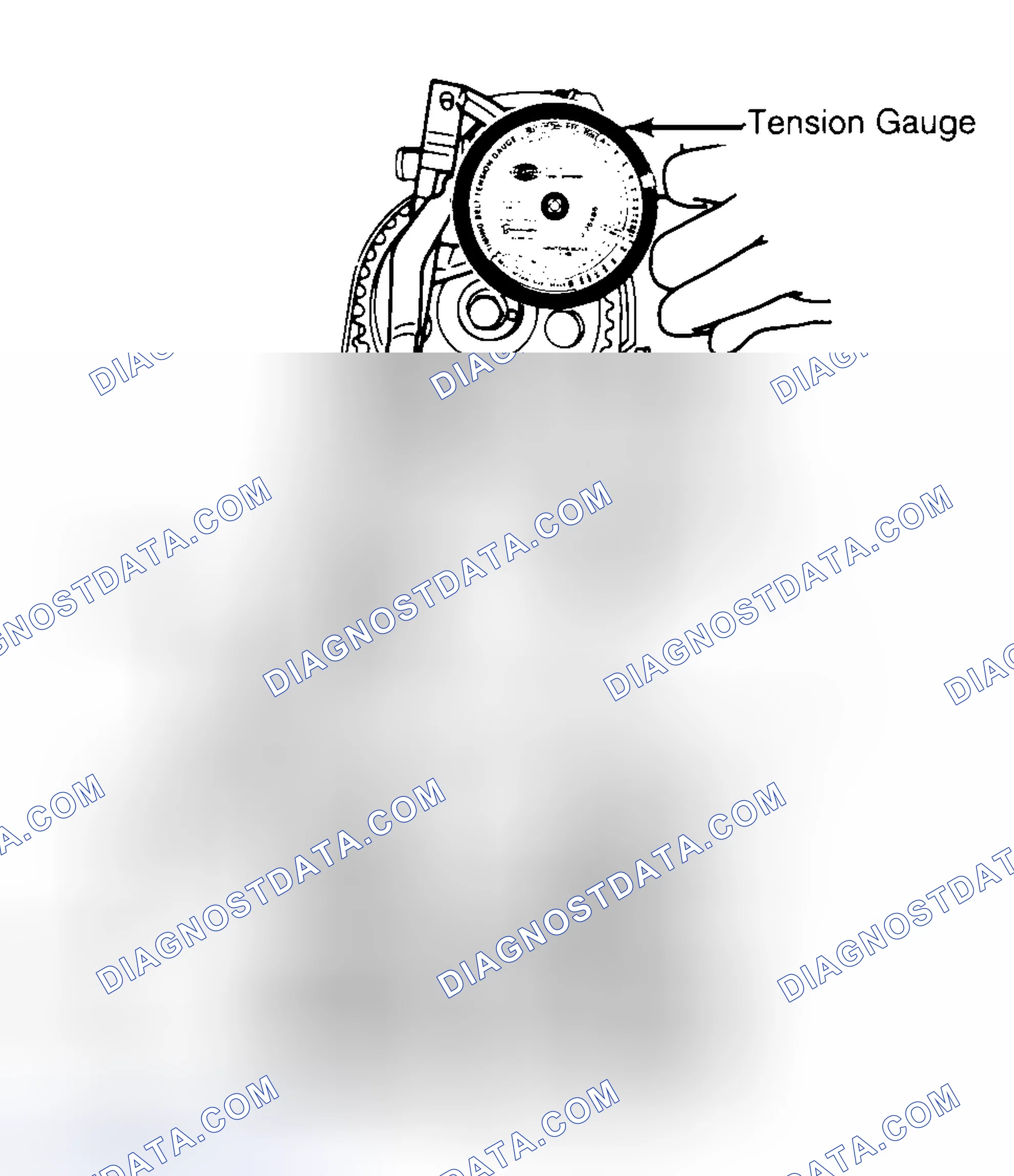 Scheme 3: Adjusting Typical Timing Belt Tension