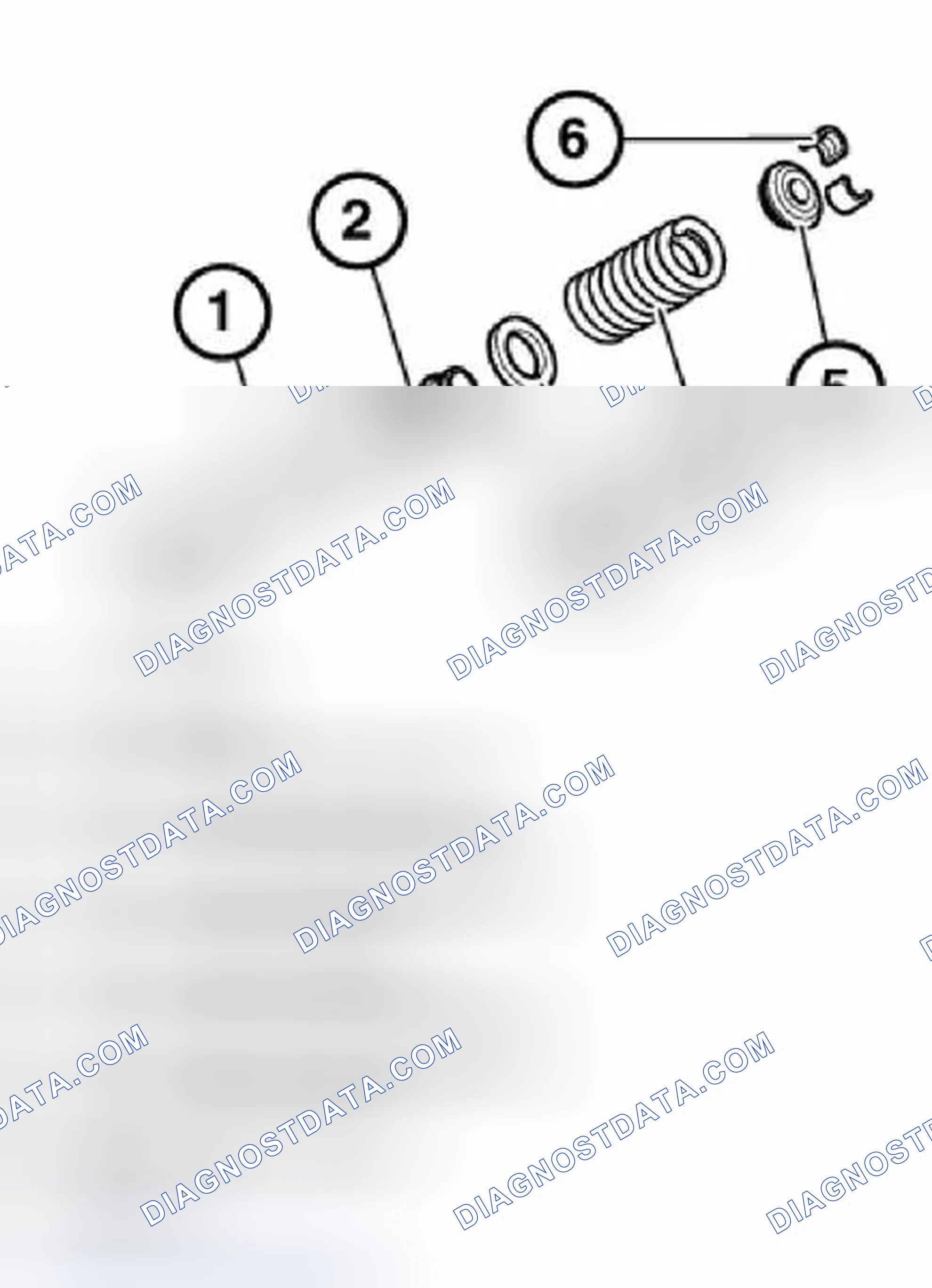 Scheme 667: 11 34 552 Removing and installing/replacing all valves (M62)