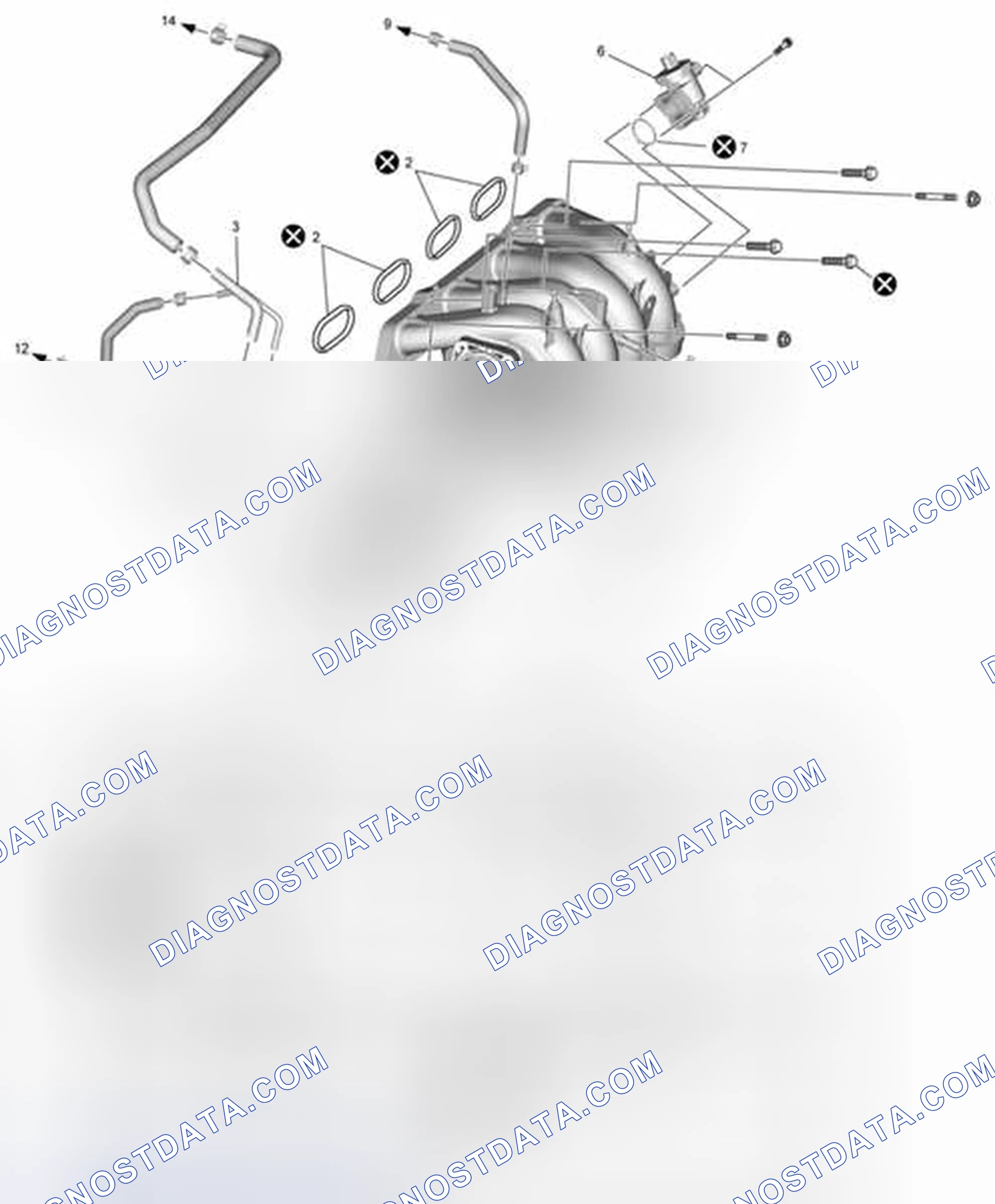 Scheme 20: Throttle Body and Intake Manifold Components