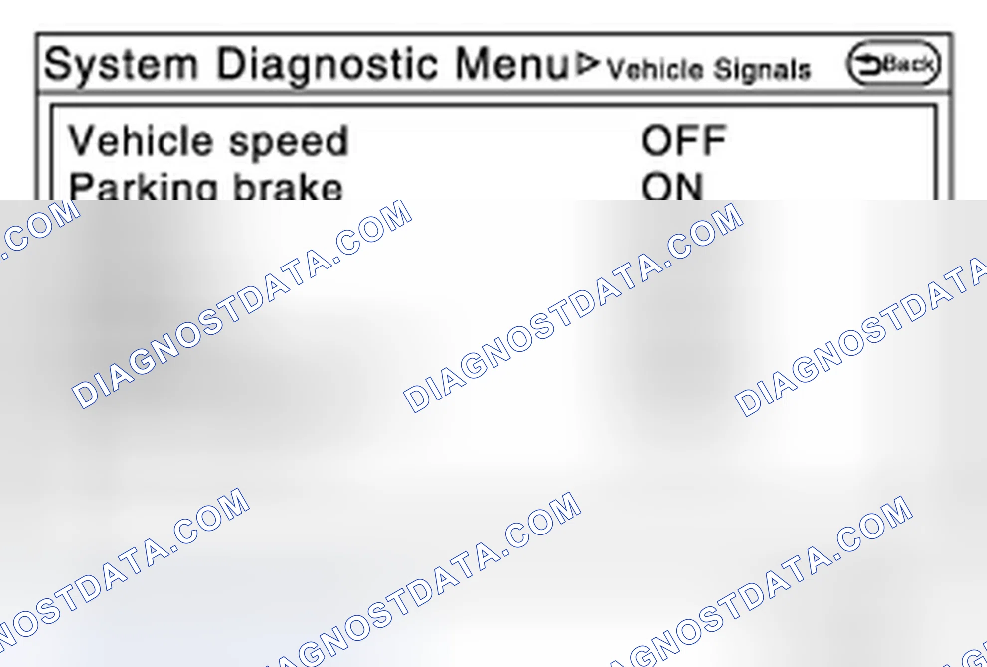 Scheme 106: Vehicle Signals