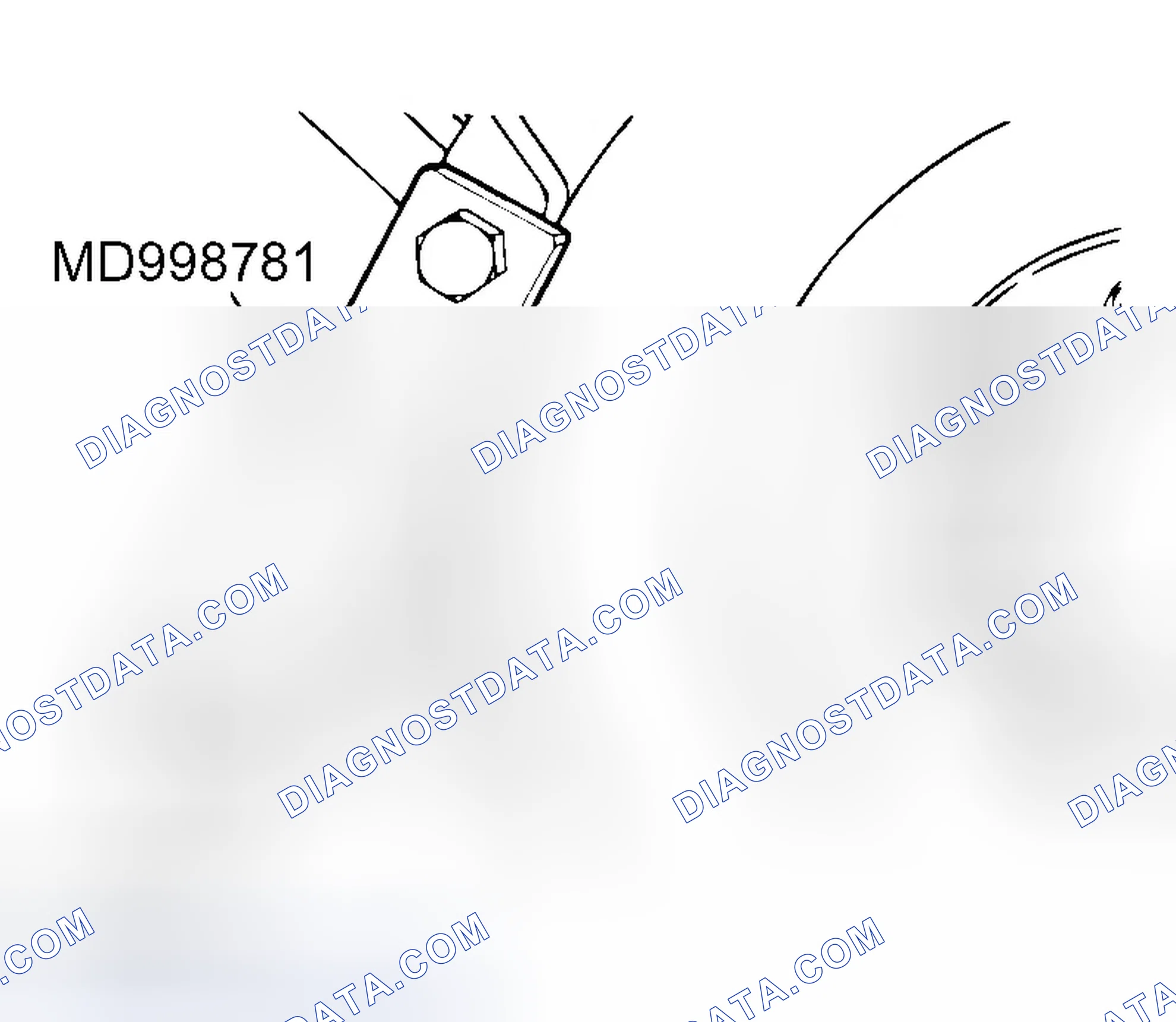 Scheme 406: << A >> CRANKSHAFT BOLT REMOVAL