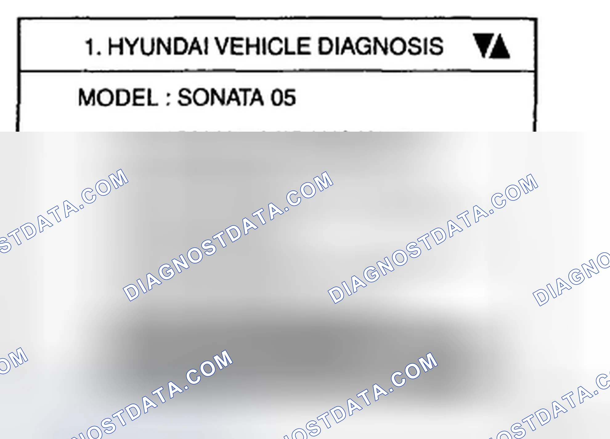 Scheme 20: TROUBLE DIAGNOSTICS WHEN USING DIAGNOSIS TOOL