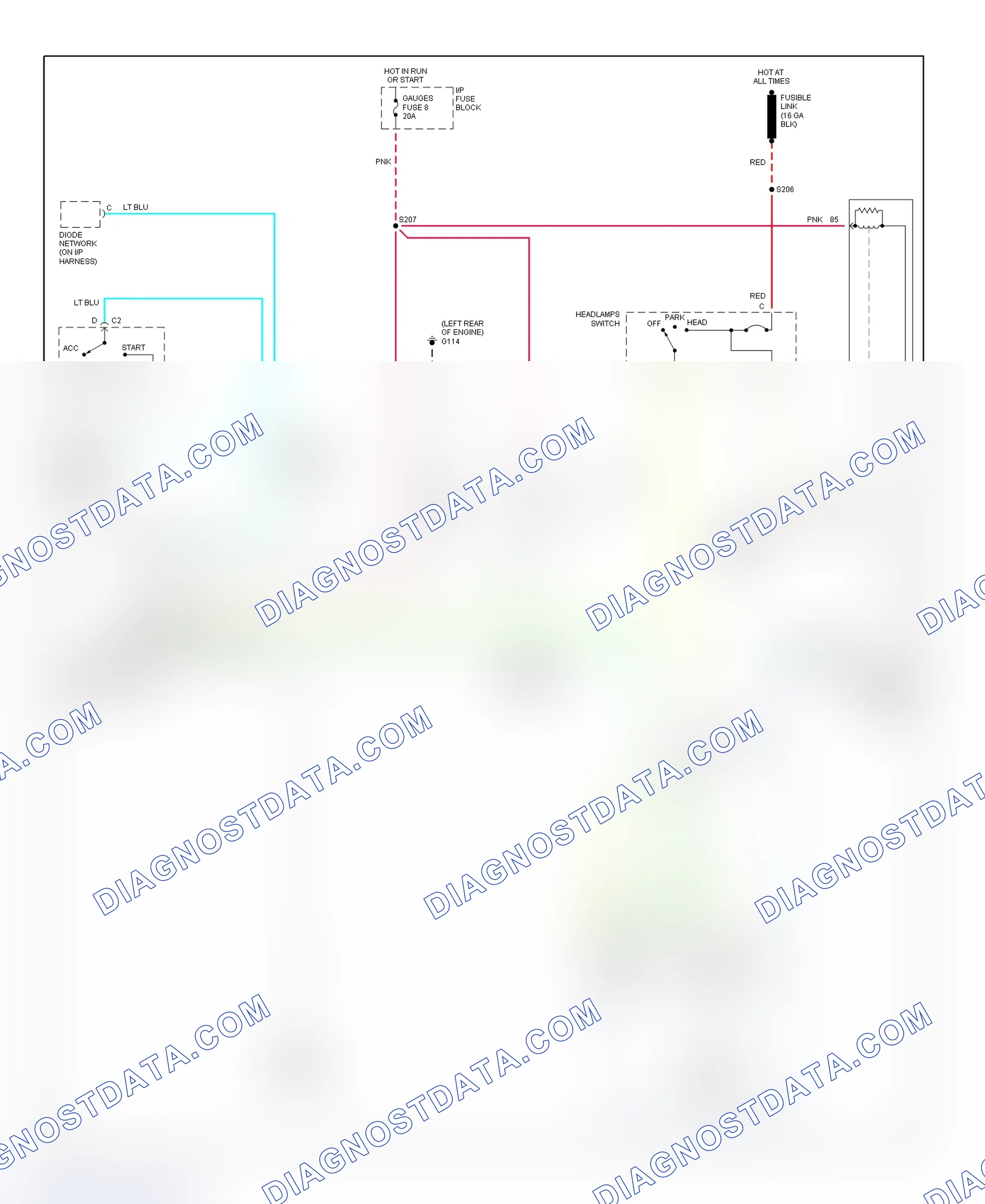 Scheme 19: Forward Control (Commercial Chassis - With Daytime Running Lights)