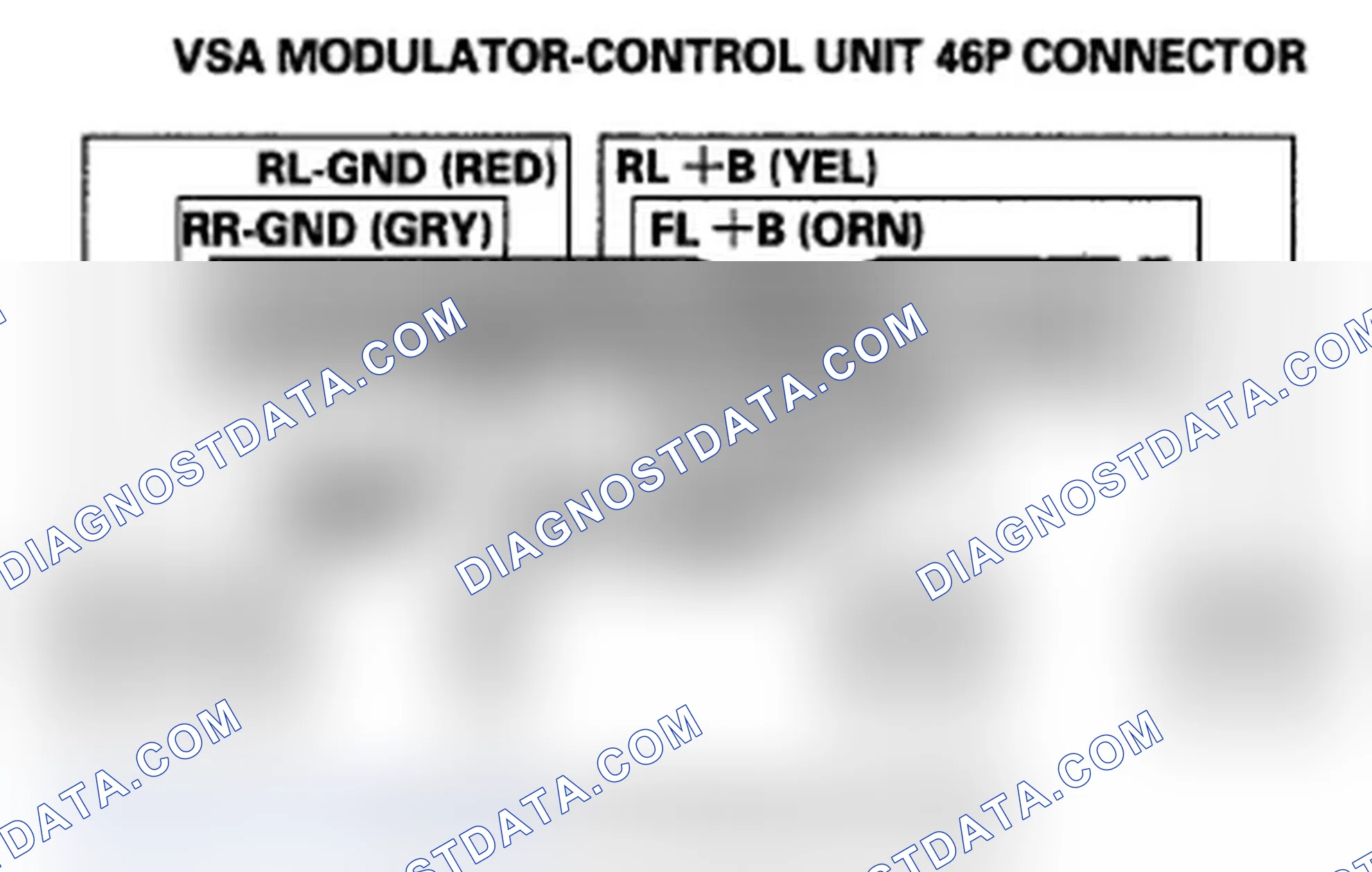 Scheme 19: DTC 11, 13, 15, 17: Wheel Speed Sensor (Open/Short to Body Ground/Short to Power)