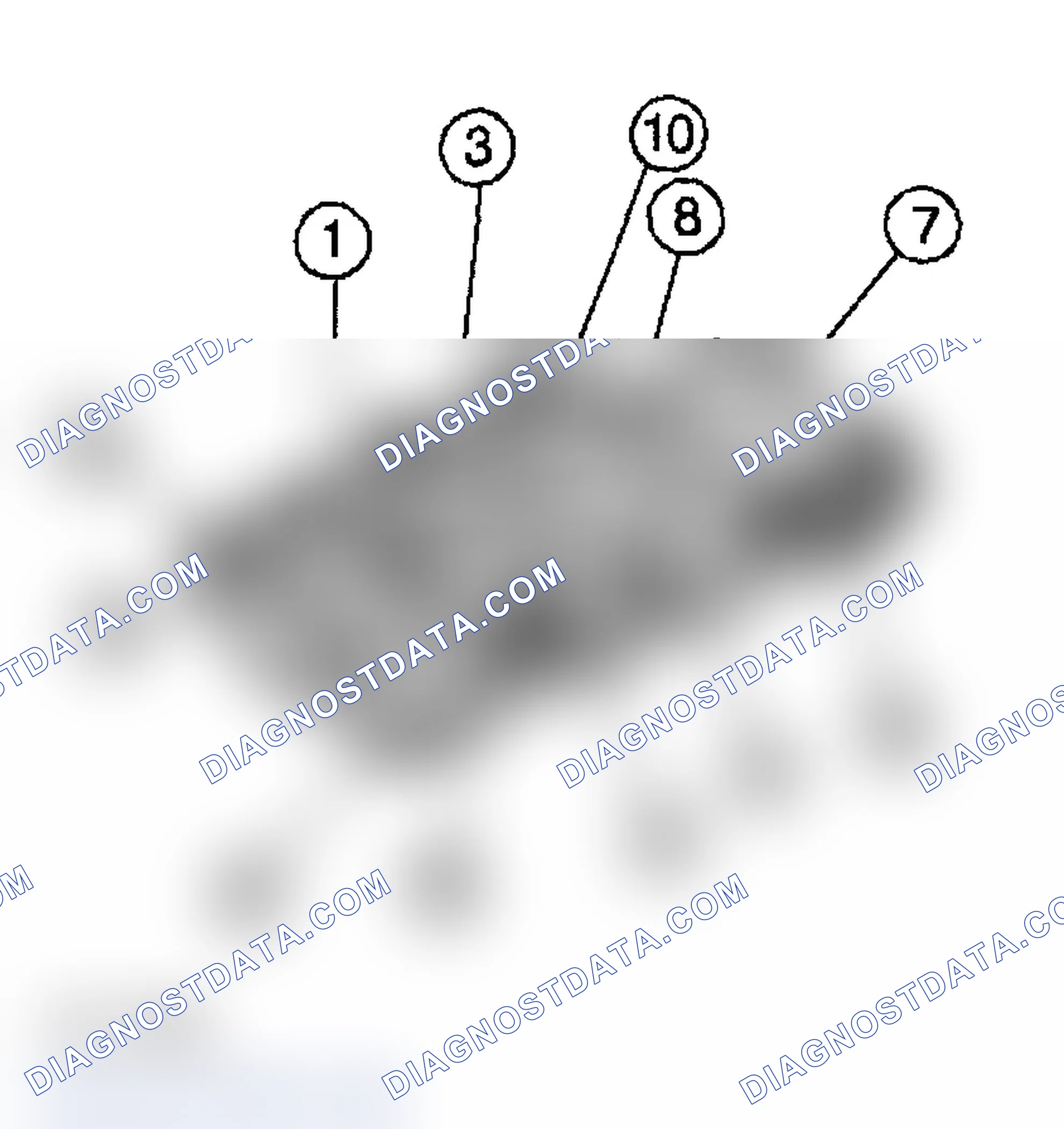 Scheme 348: Intake Manifold Installation - Lower (L36)