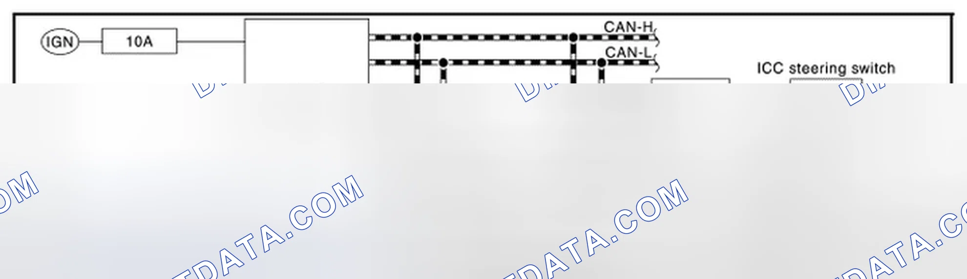Scheme 592: On Board Self-diagnosis System Diagram