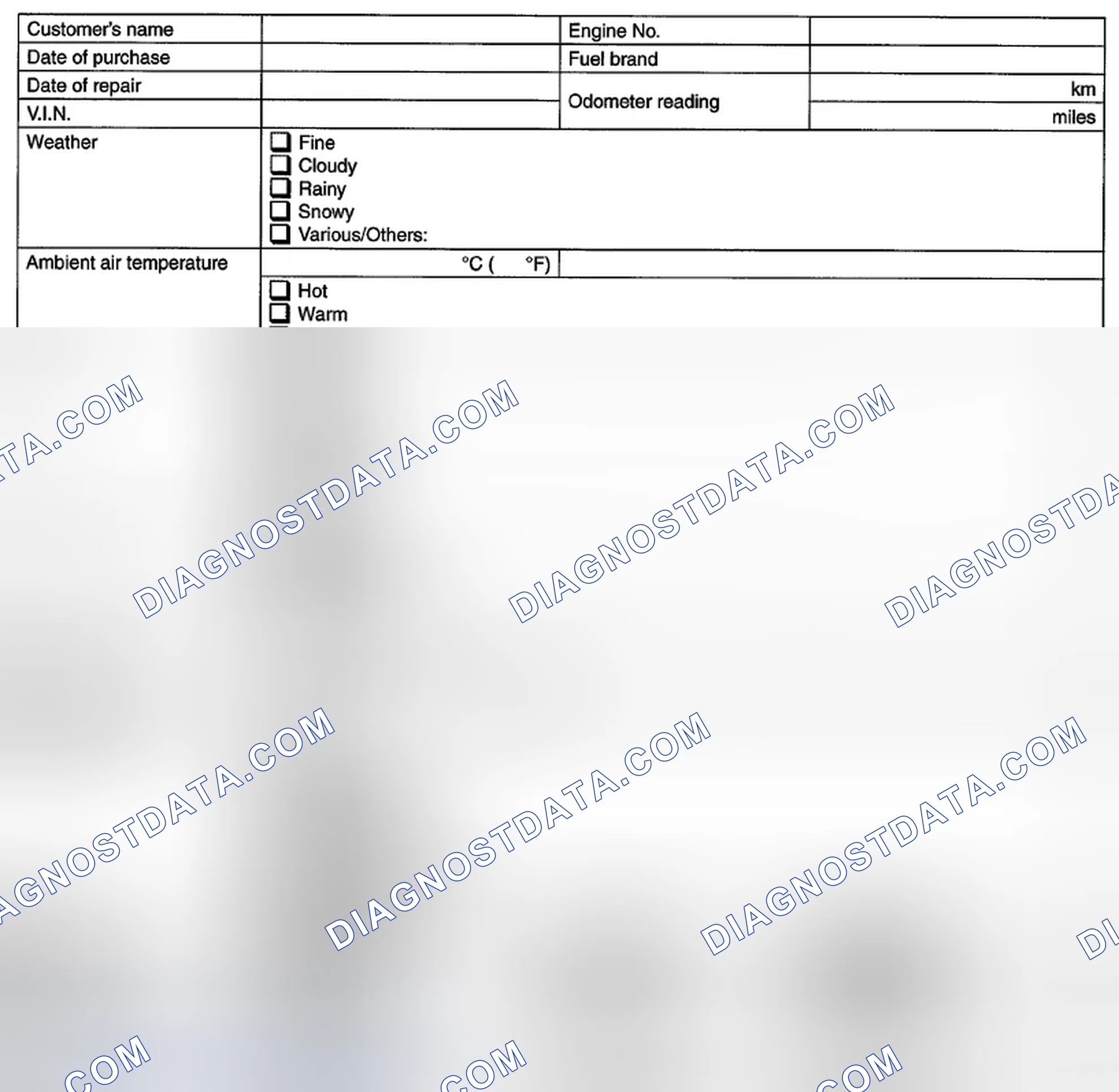 Scheme 31: CHECK LIST NO. 1