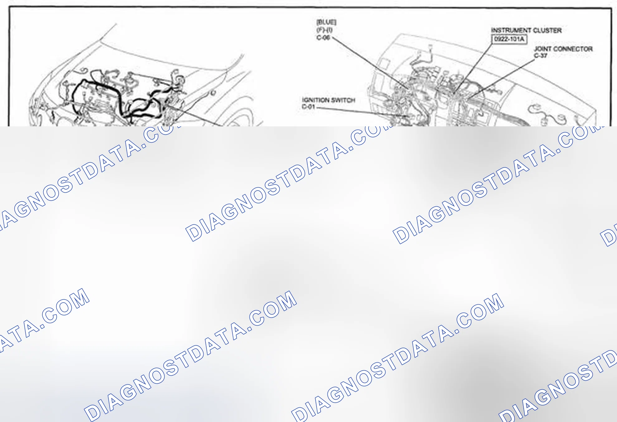 Scheme 335: Instrument Cluster System Wiring Diagram - 0922-1a (2 Of 2)