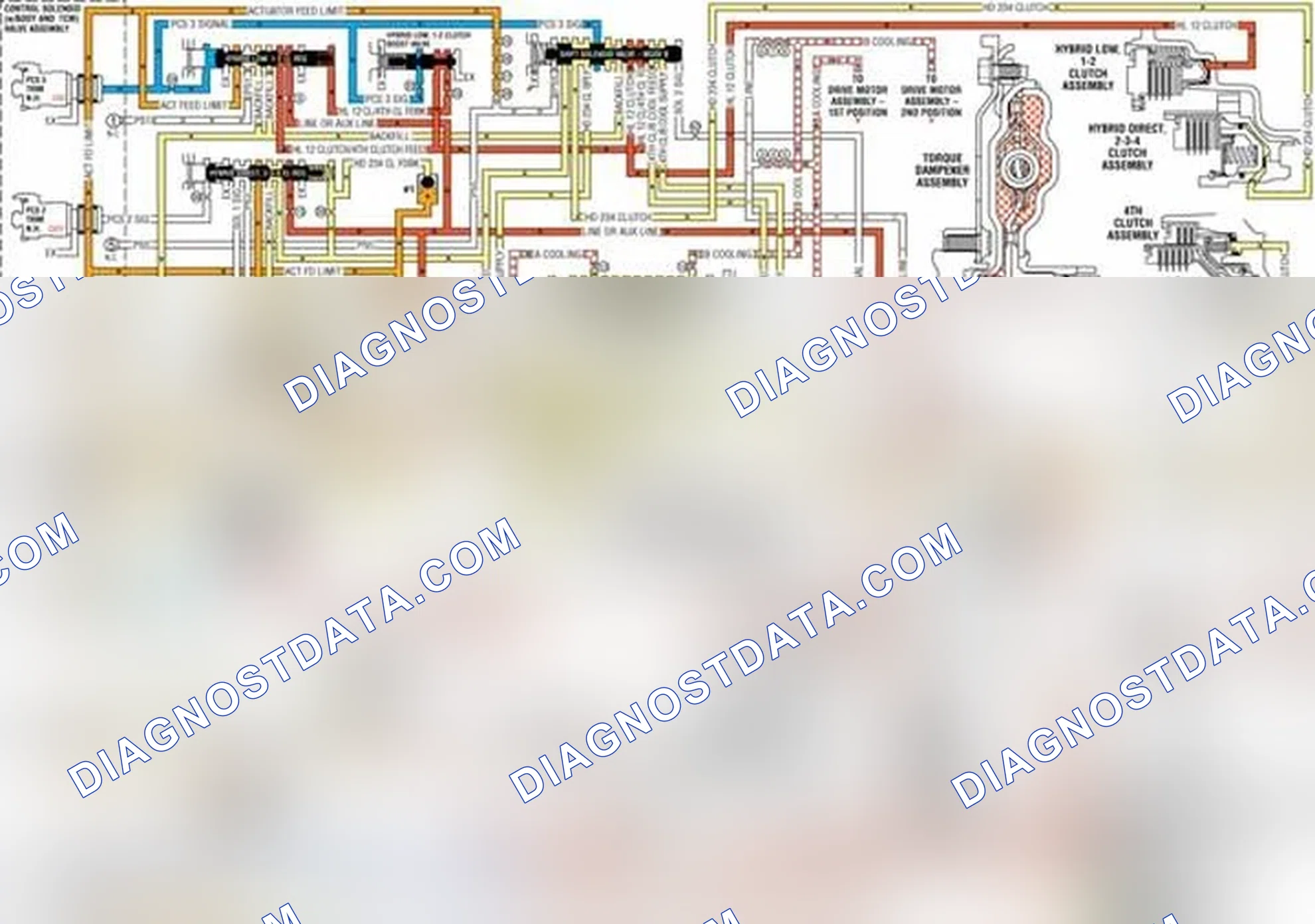 Scheme 187: Hybrid Low, 1-2 Clutch Assembly