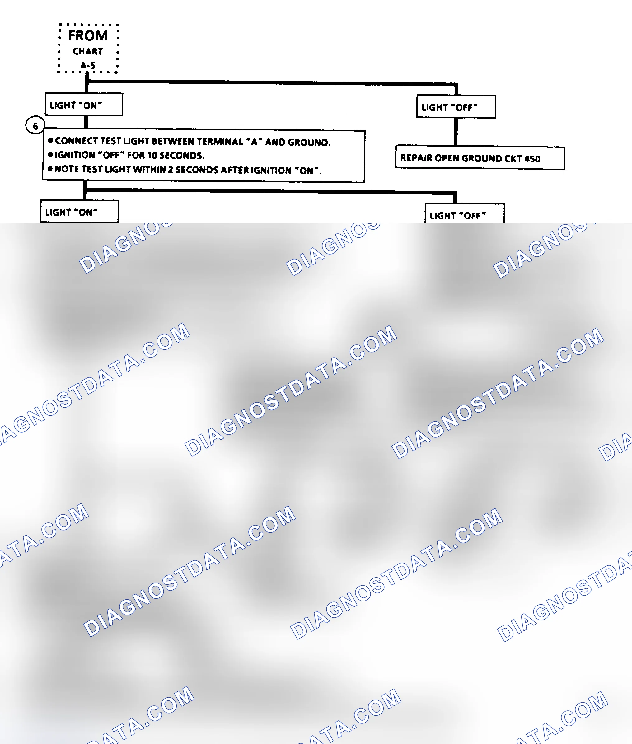 Scheme 45: Chart A-6, Engine Cranks But Will Not Run (1.8L) (Cont.)