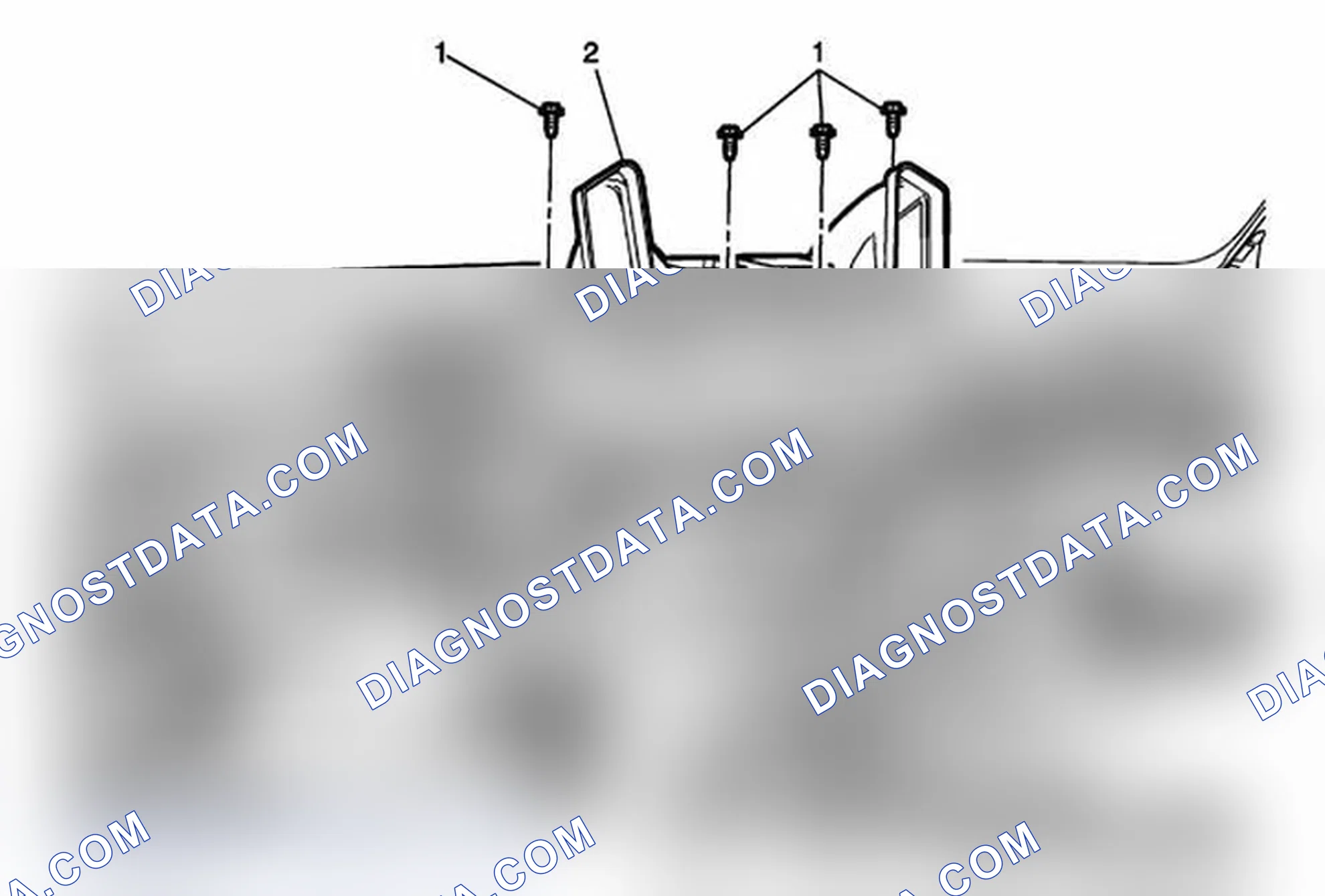 Scheme 56: Air Distributor Center Duct Replacement