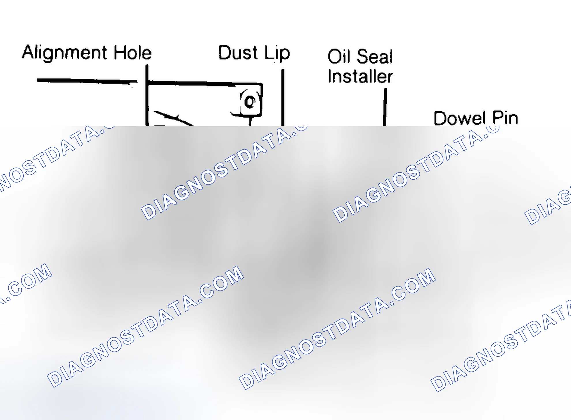 Scheme 10: Installing Typical One-Piece Oil Seal
