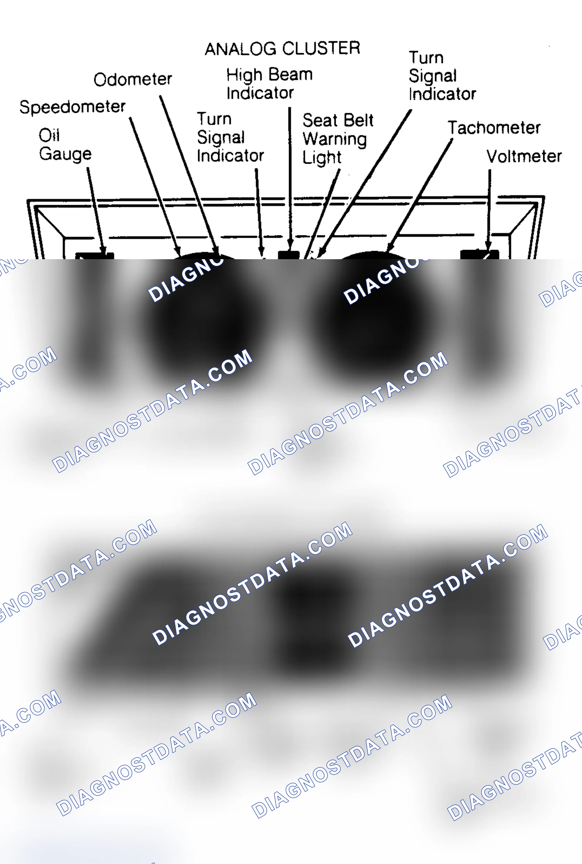 Scheme 1: SERVICE INDICATOR & WARNING LIGHTS