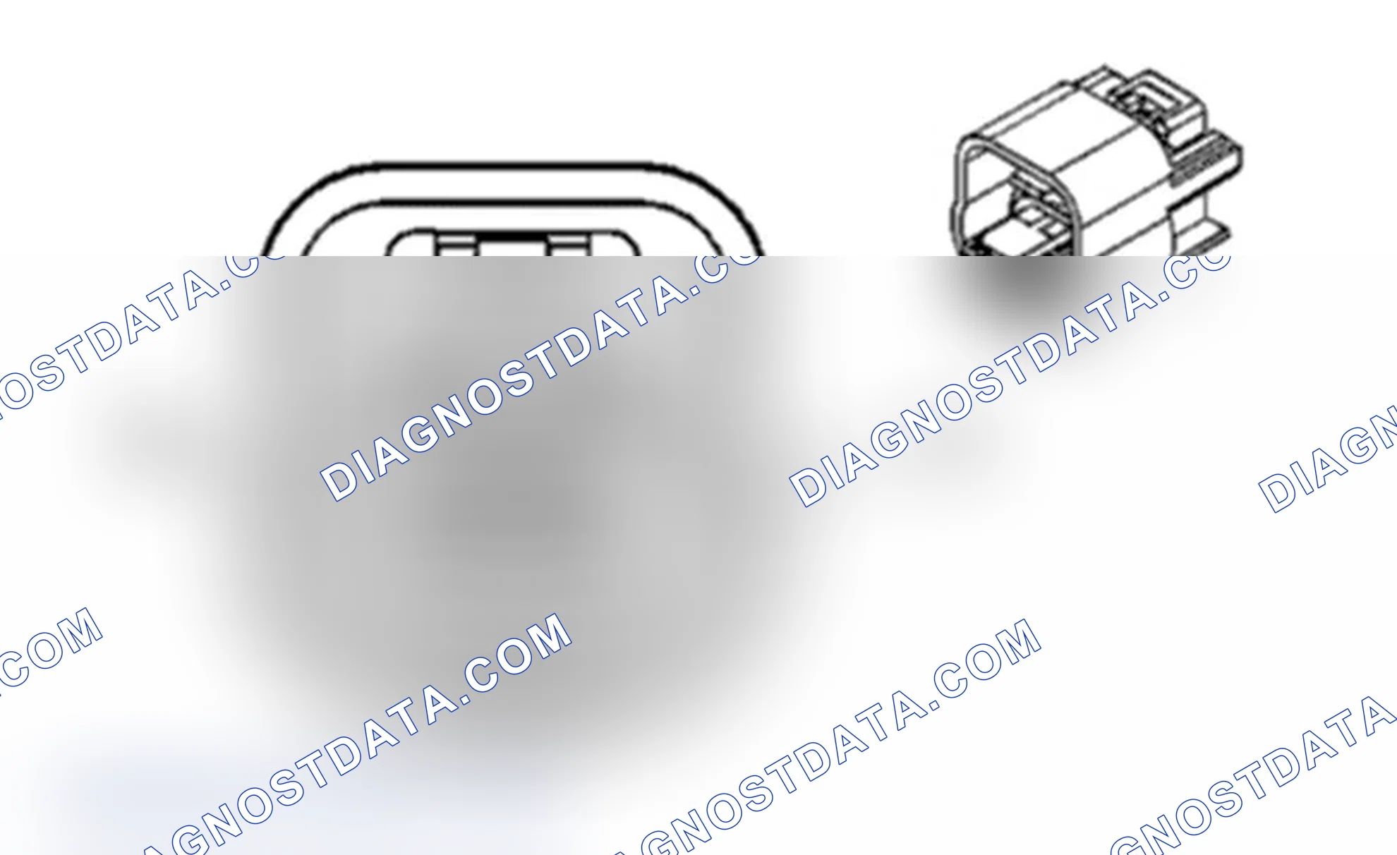 Engine Controls Connector End Views